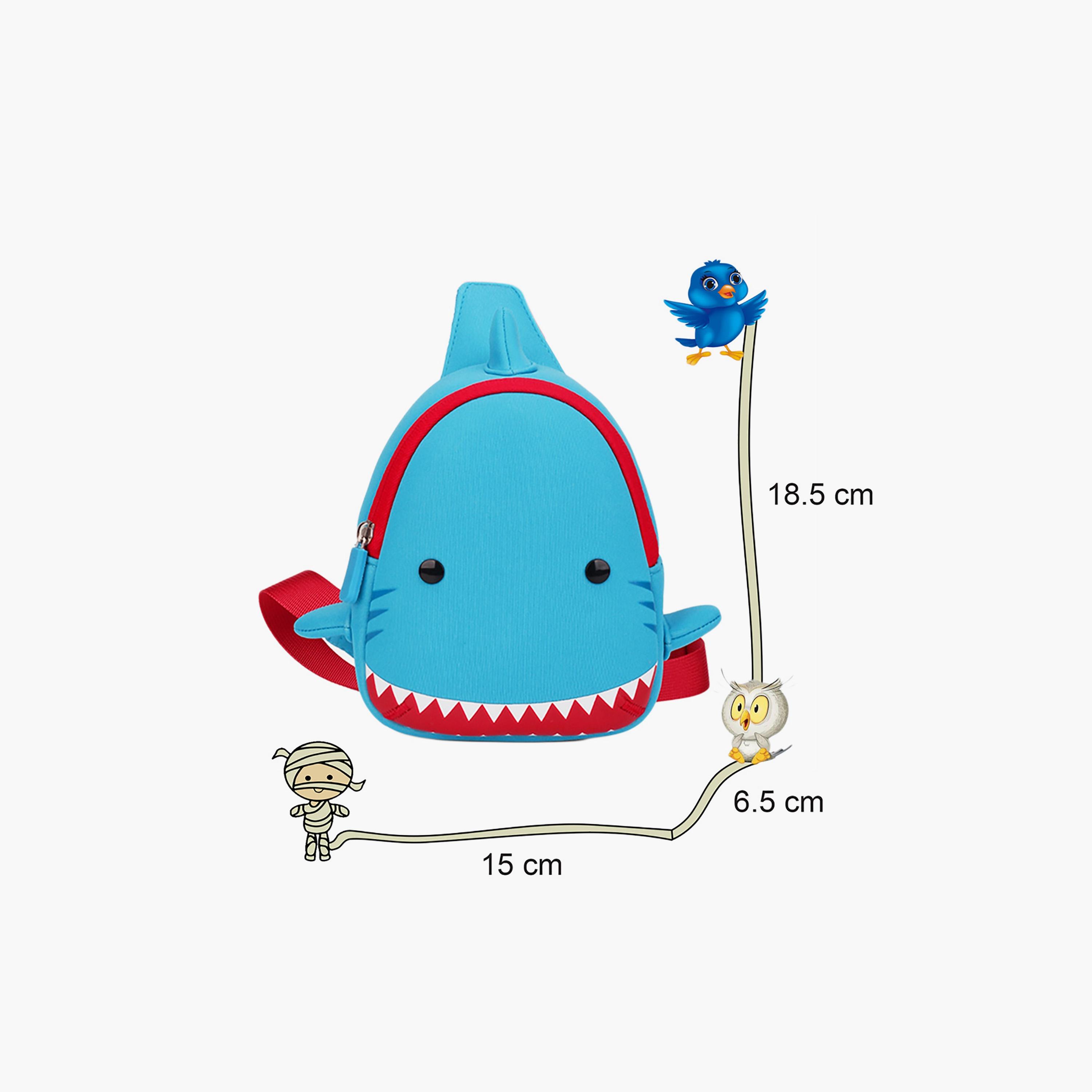 Nohoo Ocean Chest Bag-Shark, Blue-school-bagsandbackpacks-backpacks-image-4