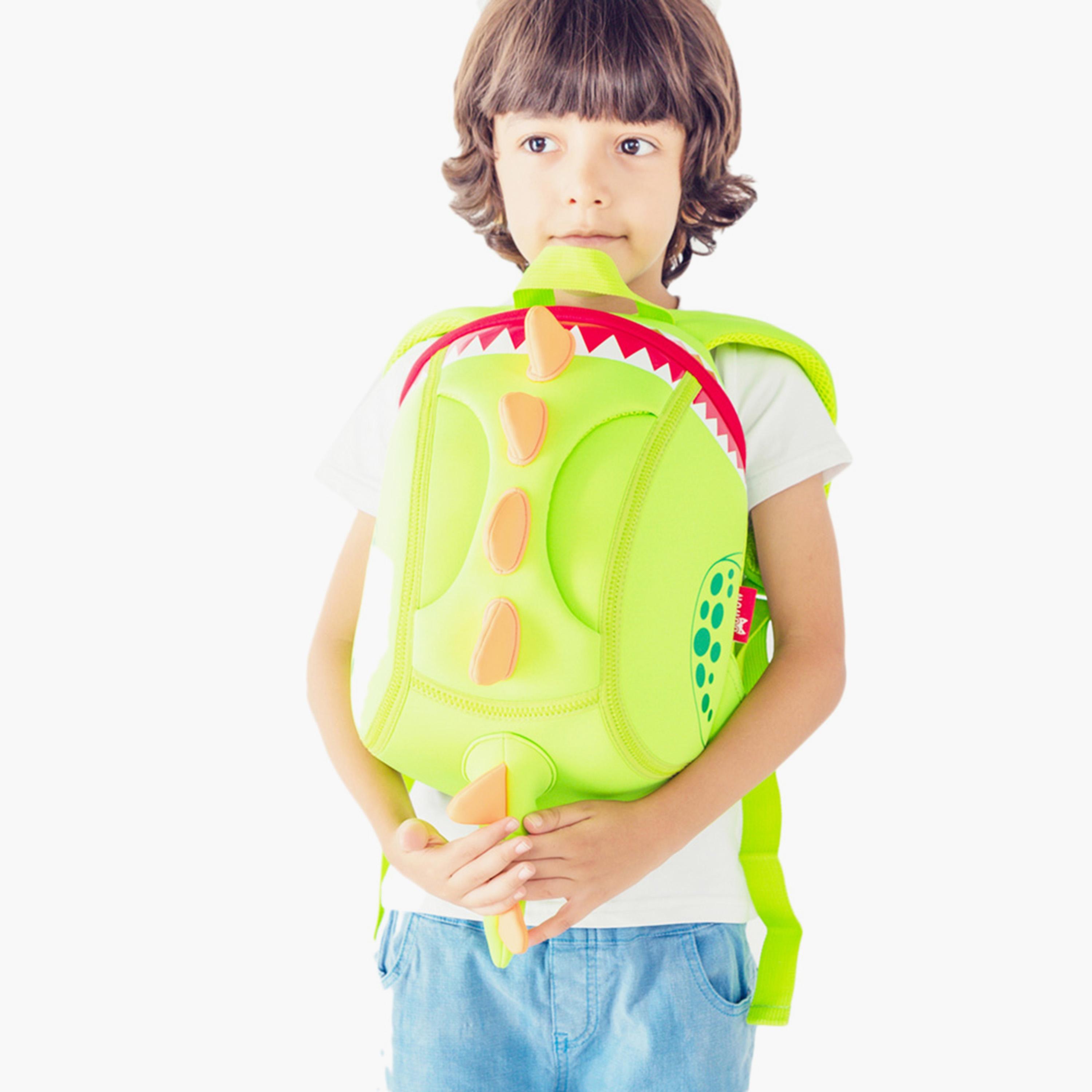 Nohoo Jungle Backpack, Dinosaur, Green-school-bagsandbackpacks-backpacks-image-4