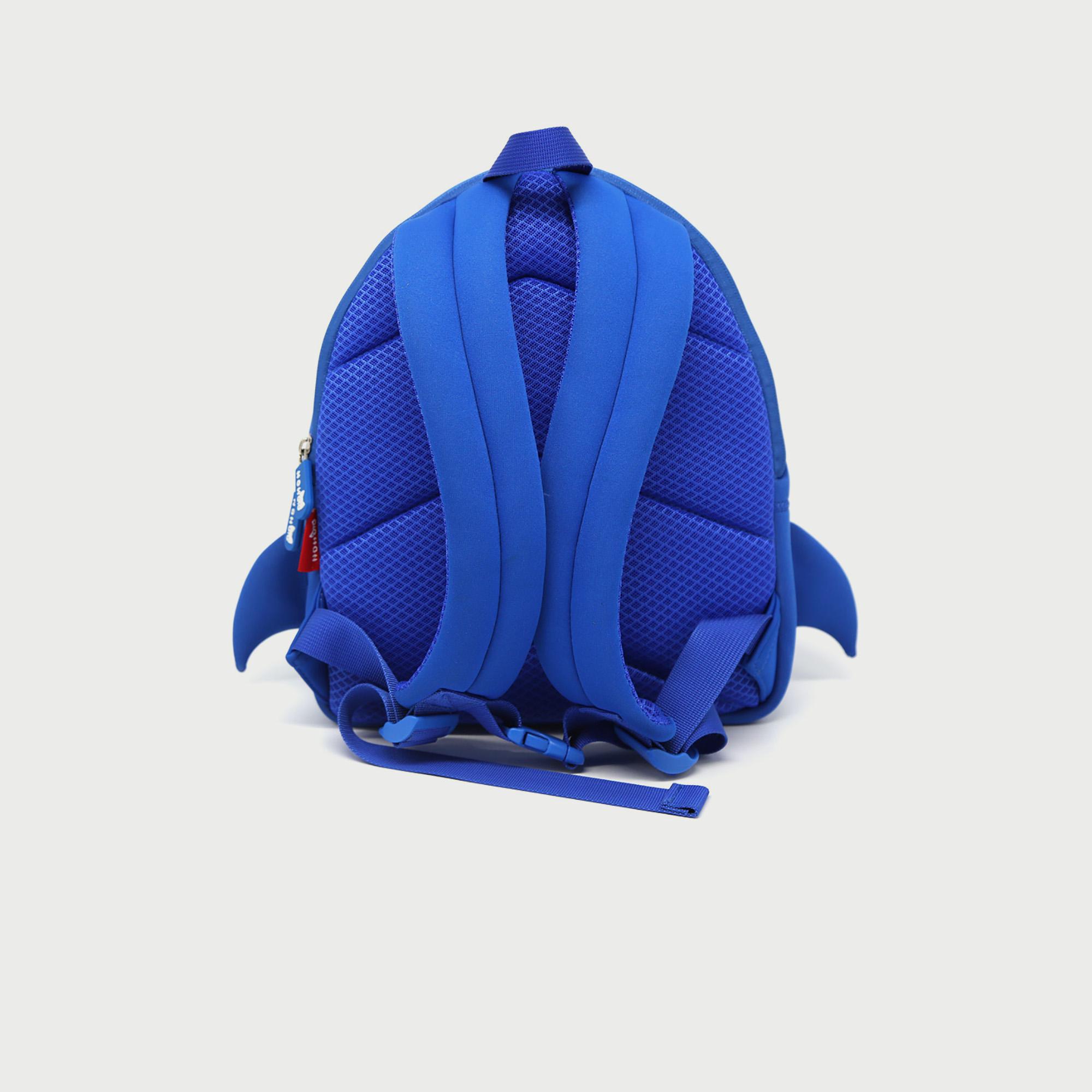 Nohoo Ocean Backpack Shark, 12 Inches, Applique Blue-school-bagsandbackpacks-backpacks-image-4
