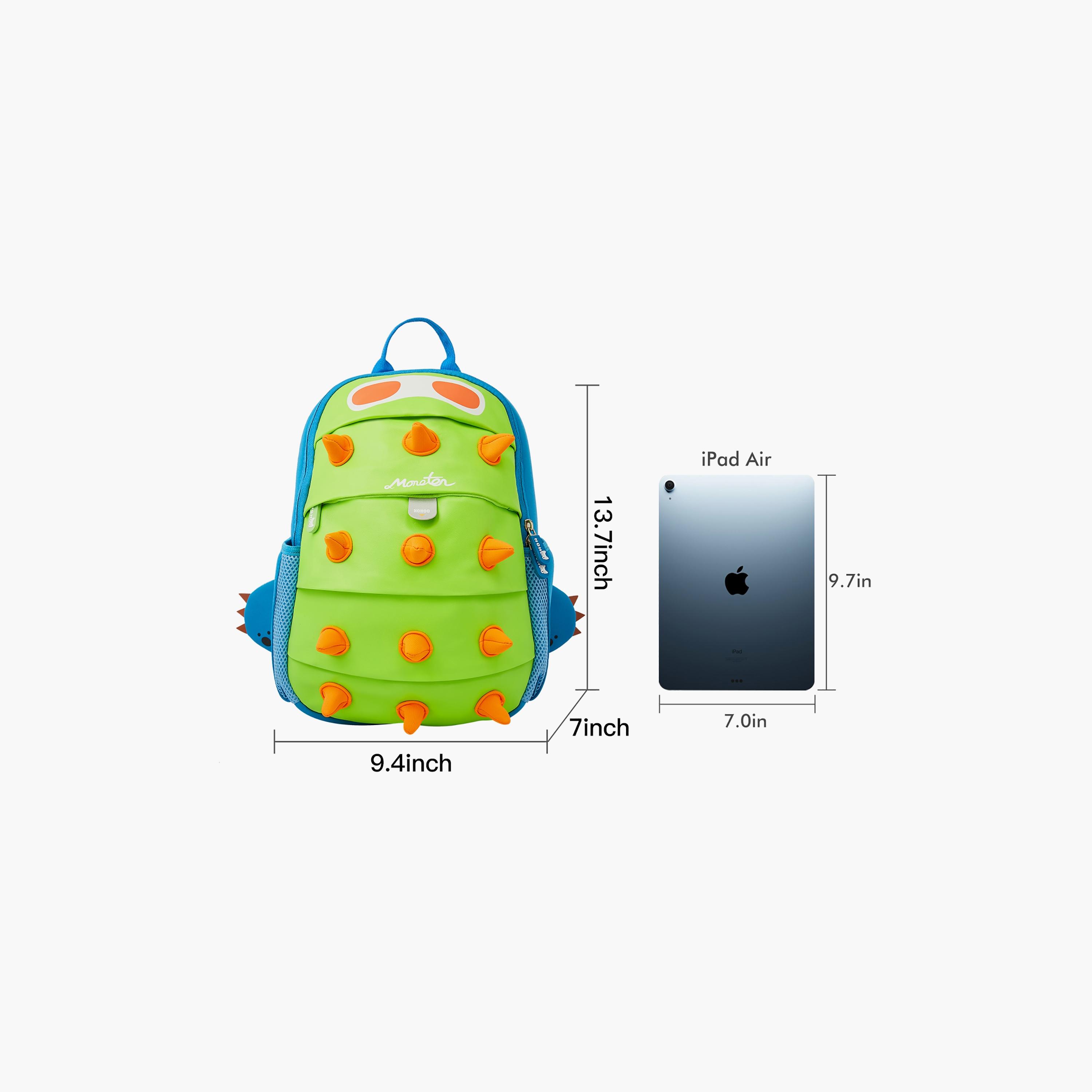 Nohoo Jungle Backpack Dinosaur, Green, 12 Inches-school-bagsandbackpacks-backpacks-image-4