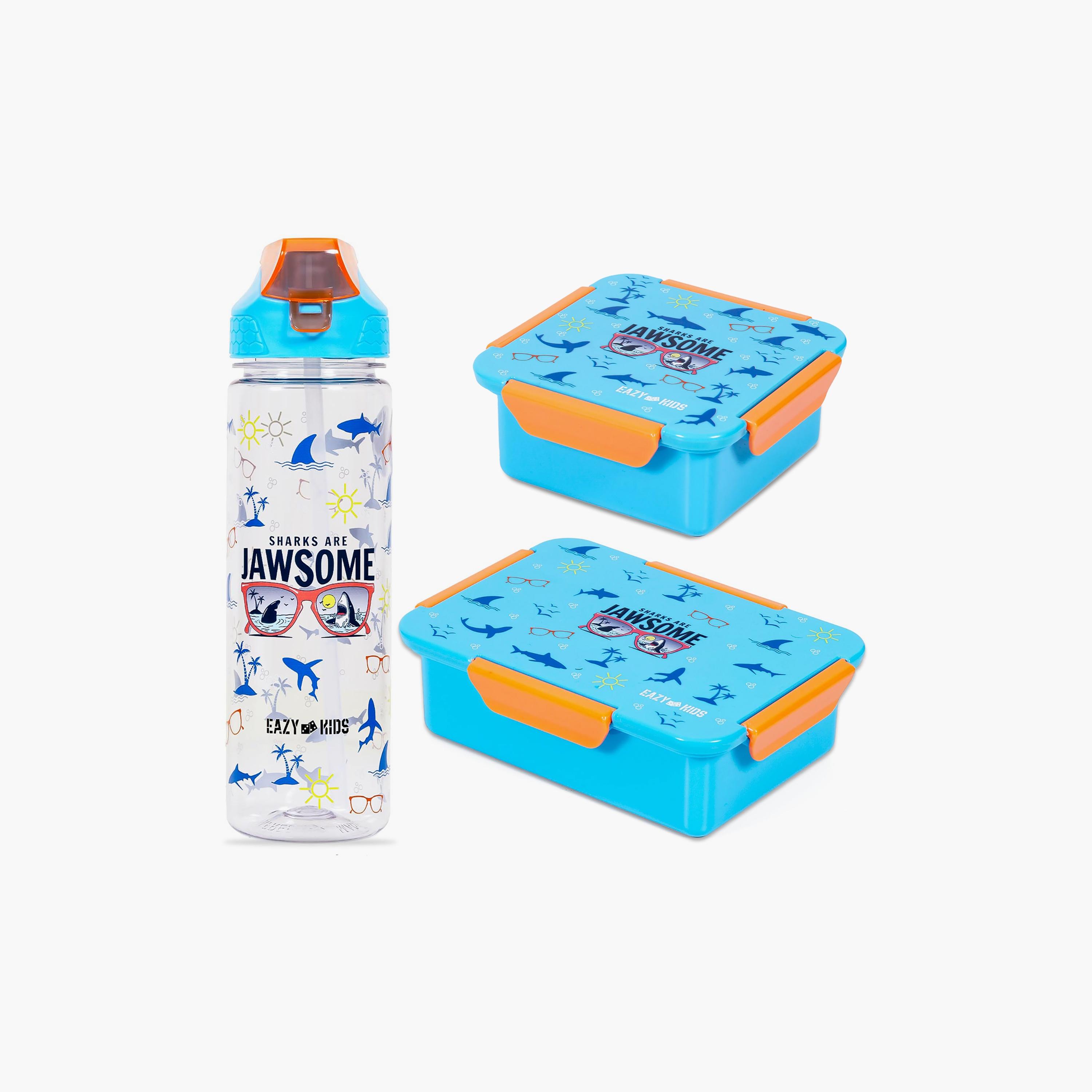 Boys lunch box online and bottle