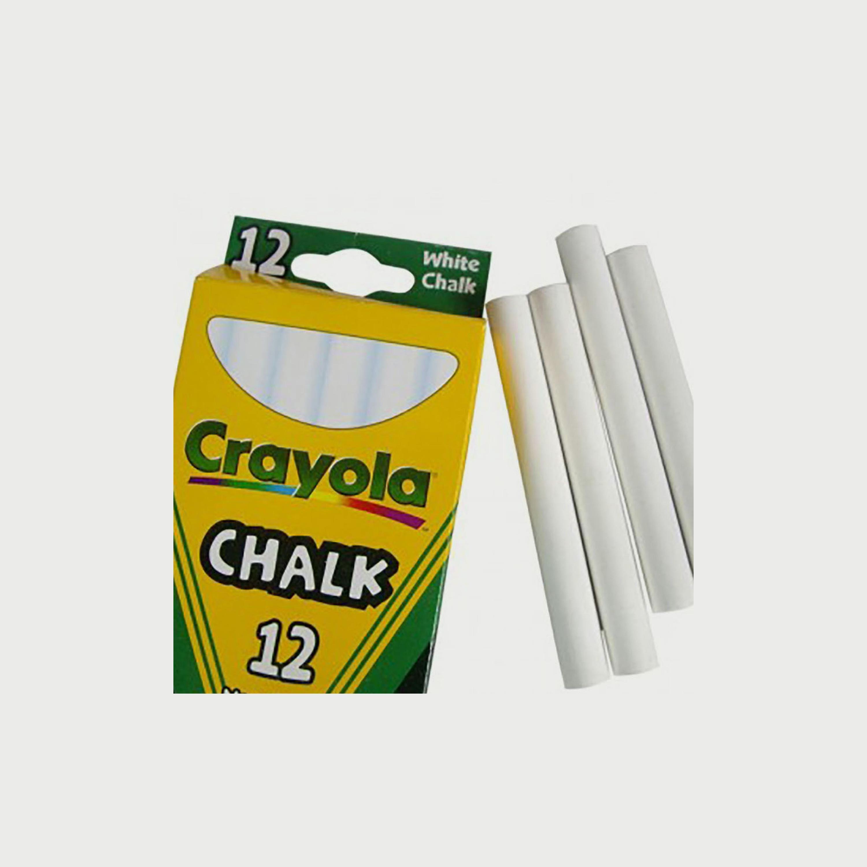 Crayola 12-Piece Anti-Dust Chalks, White-school-artsandcrafts-image-2