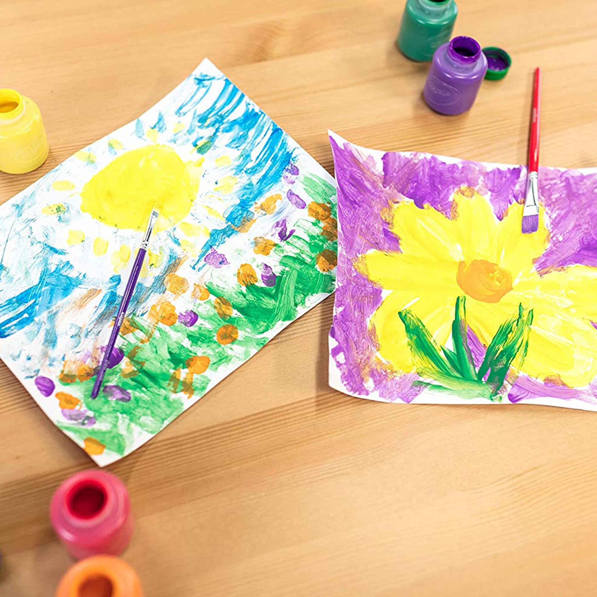 الوان قابلة للغسل بدون غطاء 6 قطع للأطفال من كرايولا-school-artsandcrafts-image-2