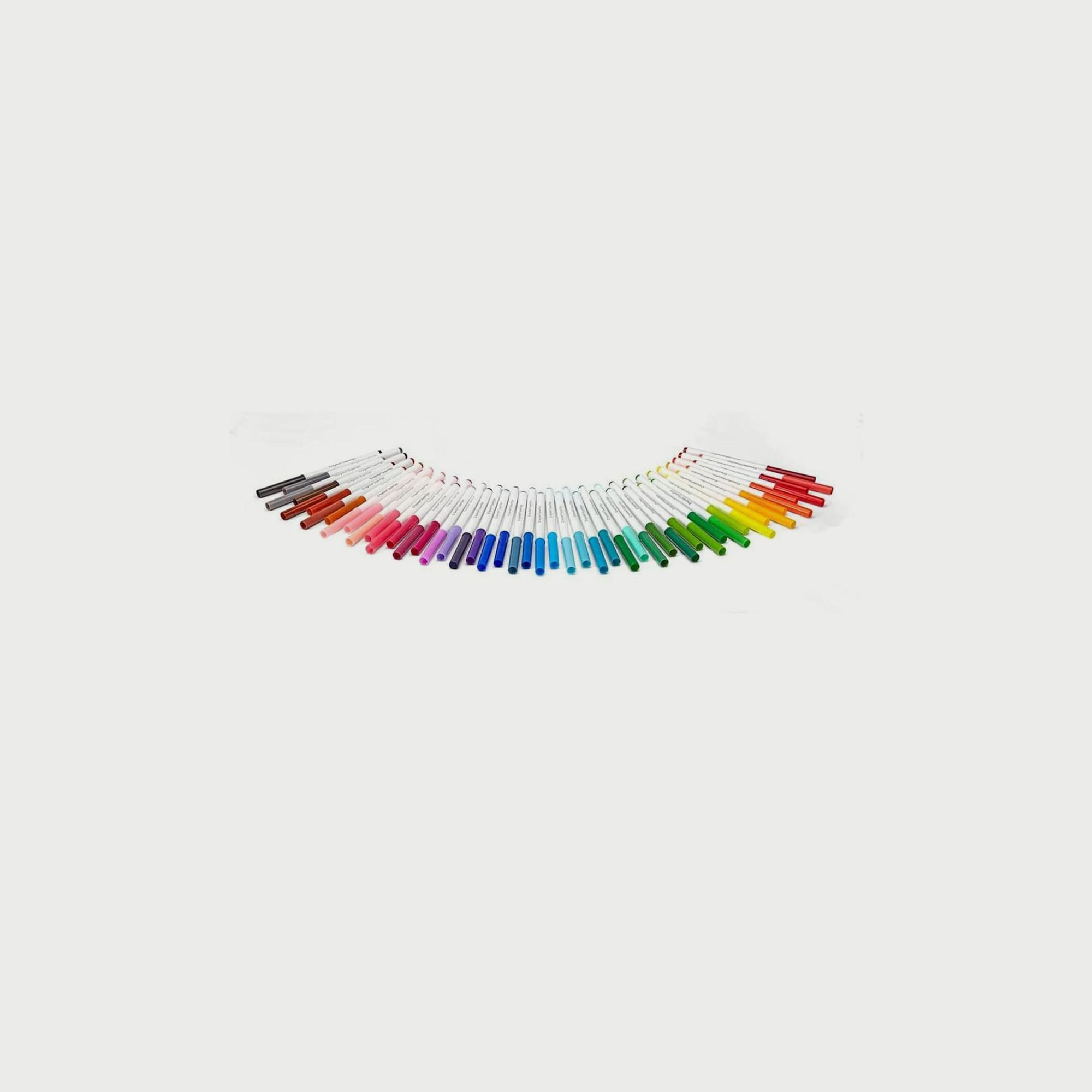 اقلام ماركر قابلة للغسل 50 قطعة سوبر تيبس من كرايولا-school-stationery-sets-image-3