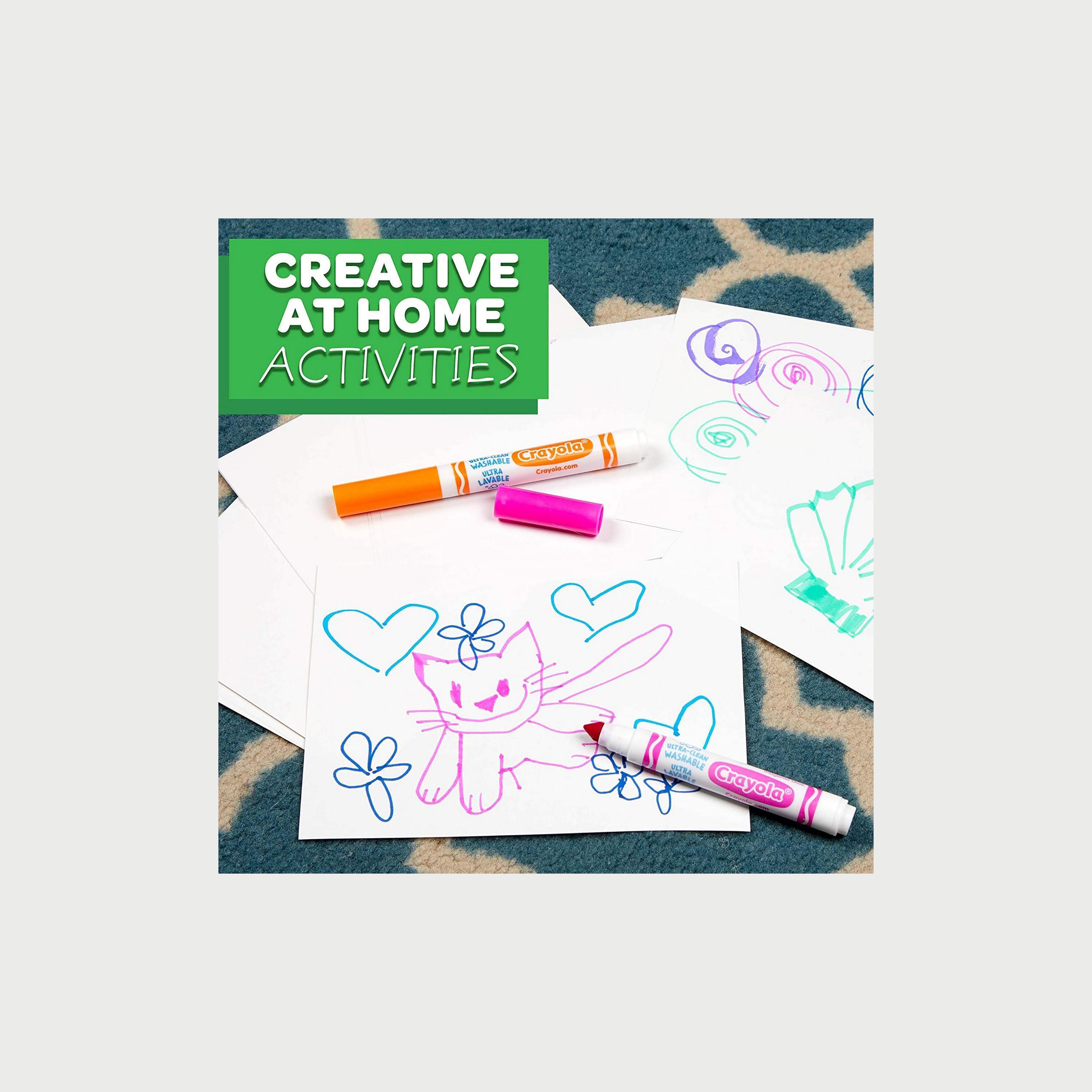 Crayola 40-Piece Ultra-Clean Washable Markers-school-stationery-sets-image-4