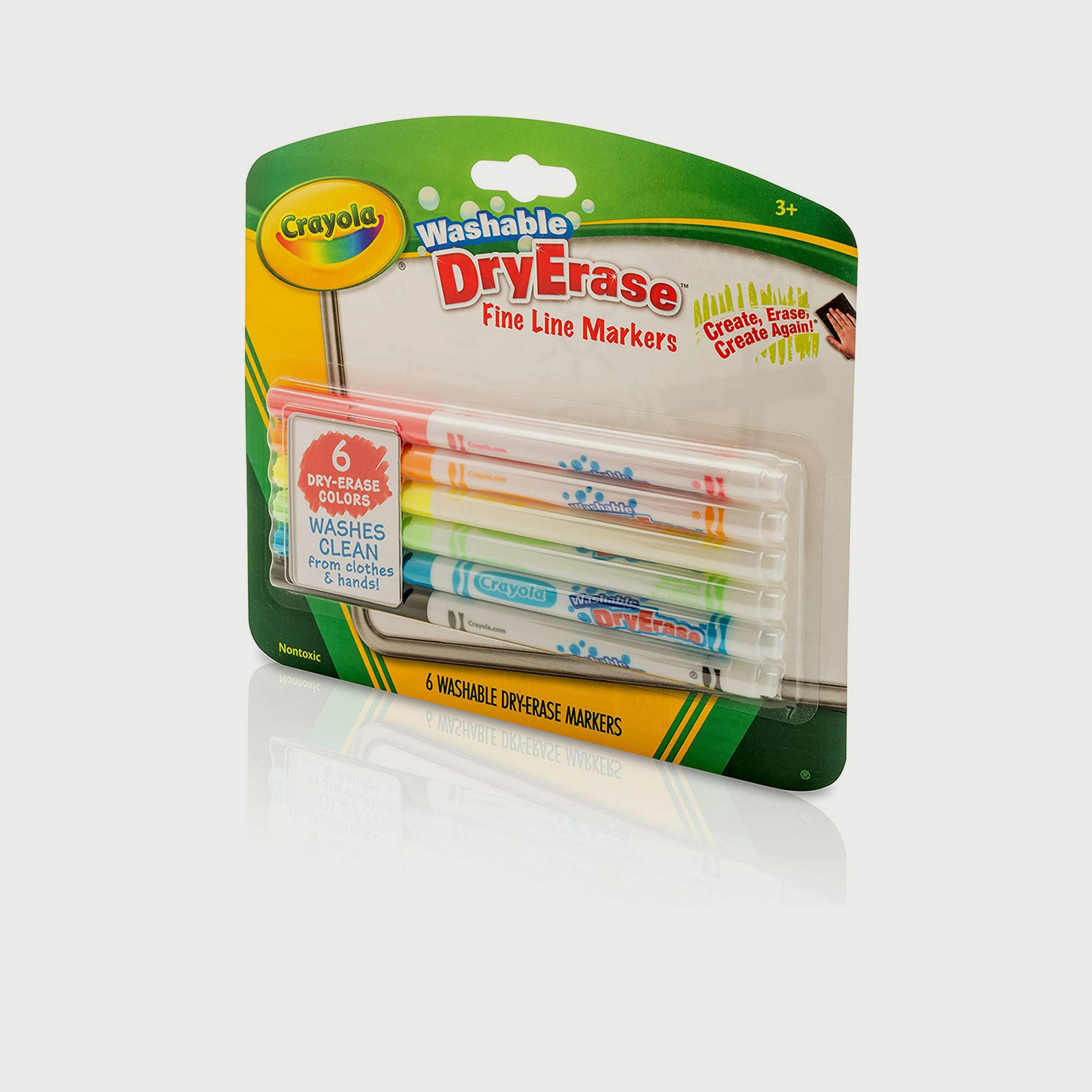 Crayola 6-Piece Dry-Erase Fine Line Washable Markers-school-stationery-sets-image-4