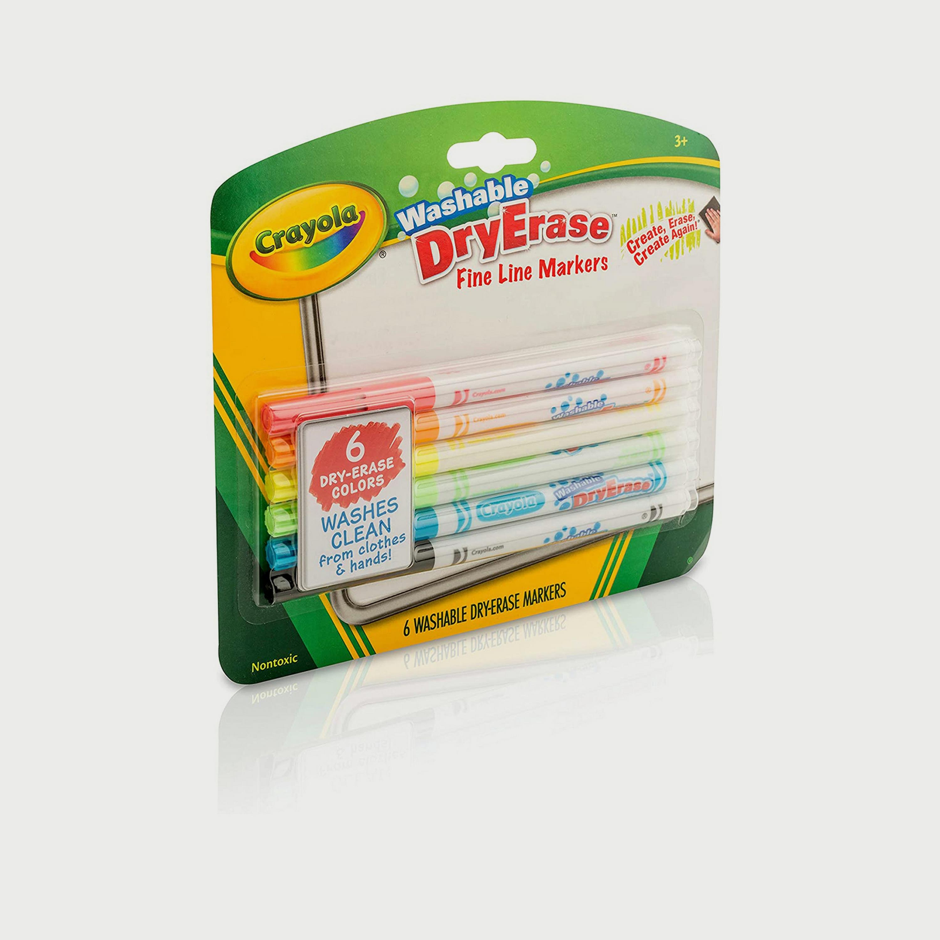 Crayola 6-Piece Dry-Erase Fine Line Washable Markers-school-stationery-sets-image-5