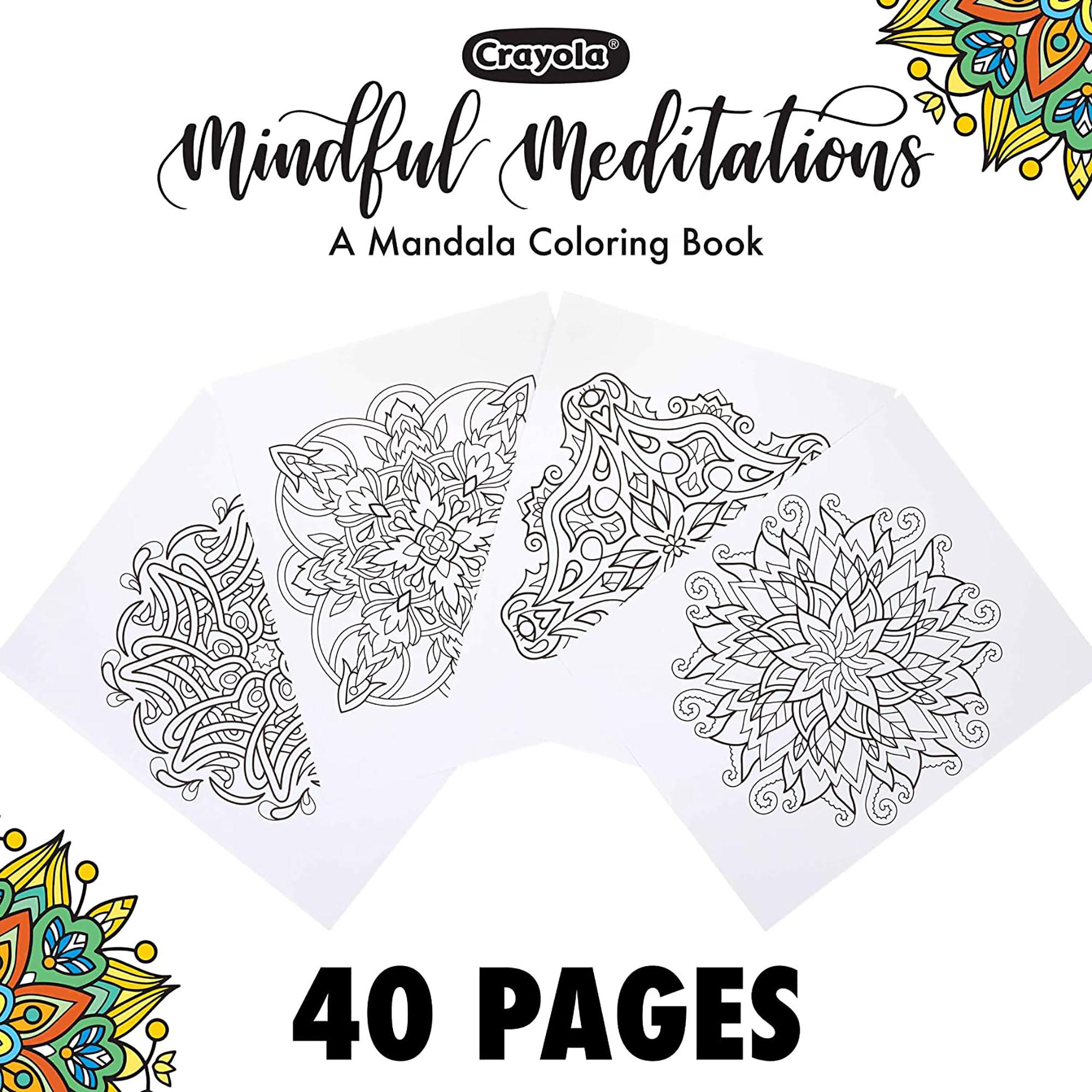 Crayola 40-Page Coloring Book Mindful Meditations-school-artsandcrafts-image-5