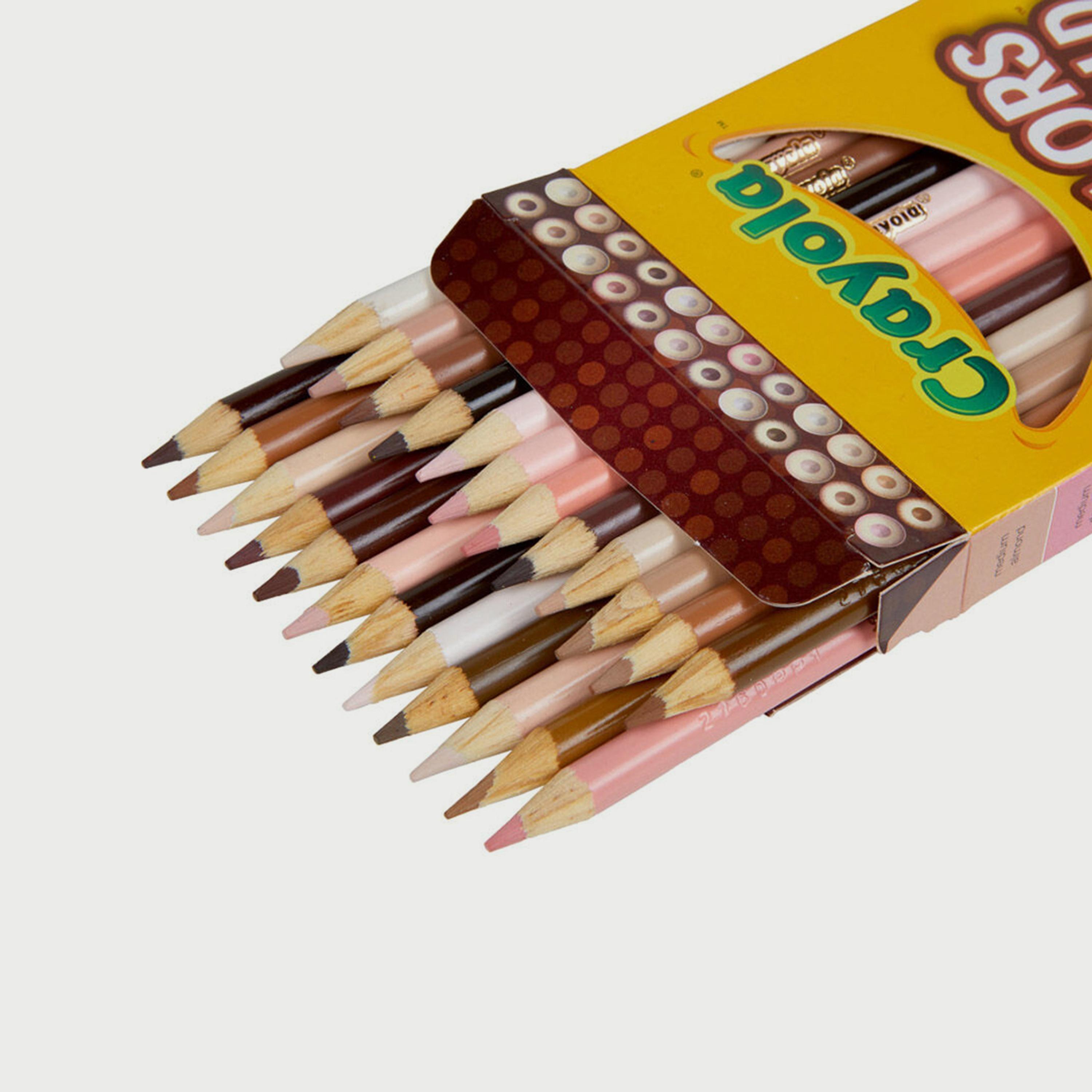 Crayola 24-Piece Colors Of The World Skin Tone Colored Pencils -school-stationery-sets-image-3