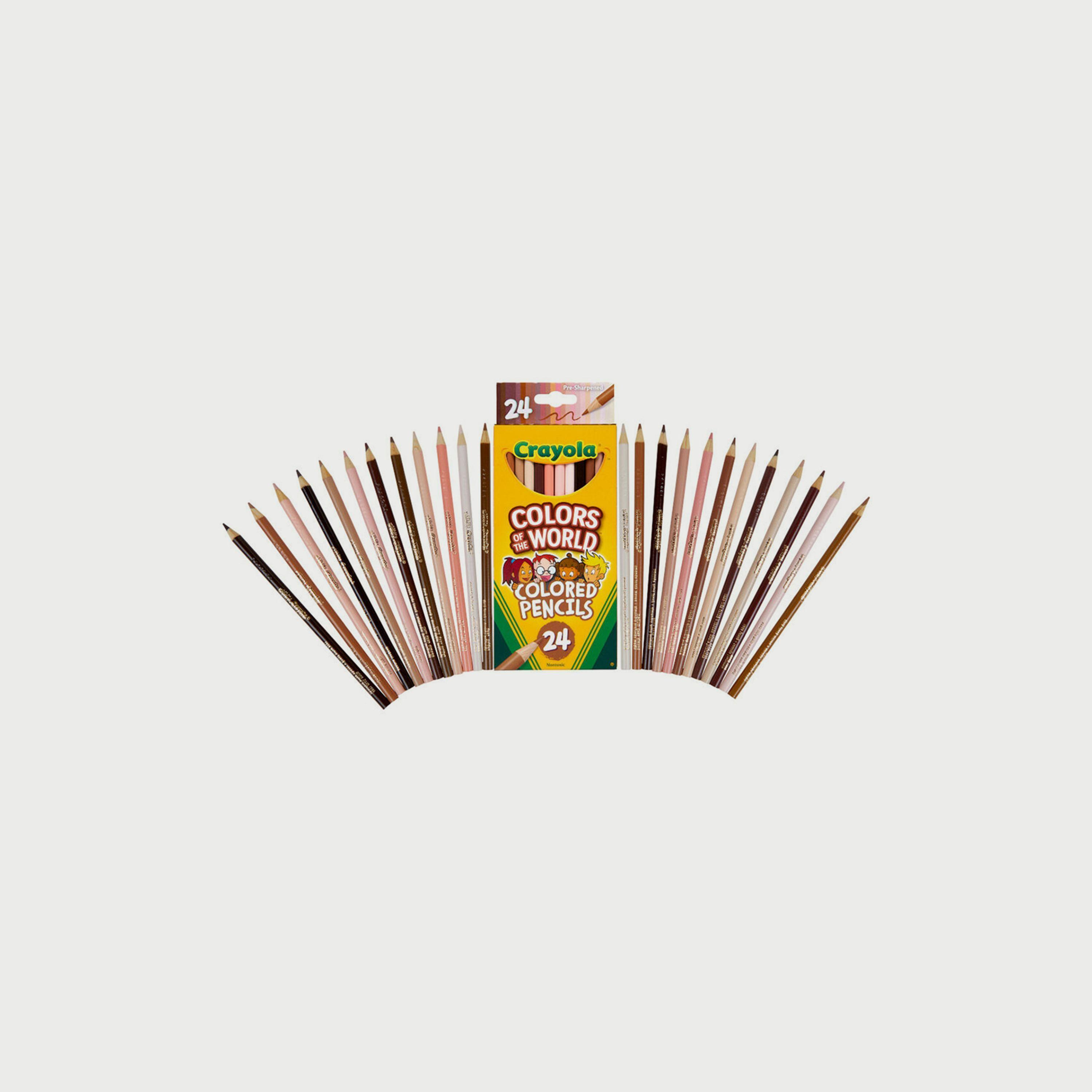 Crayola 24-Piece Colors Of The World Skin Tone Colored Pencils -school-stationery-sets-image-5