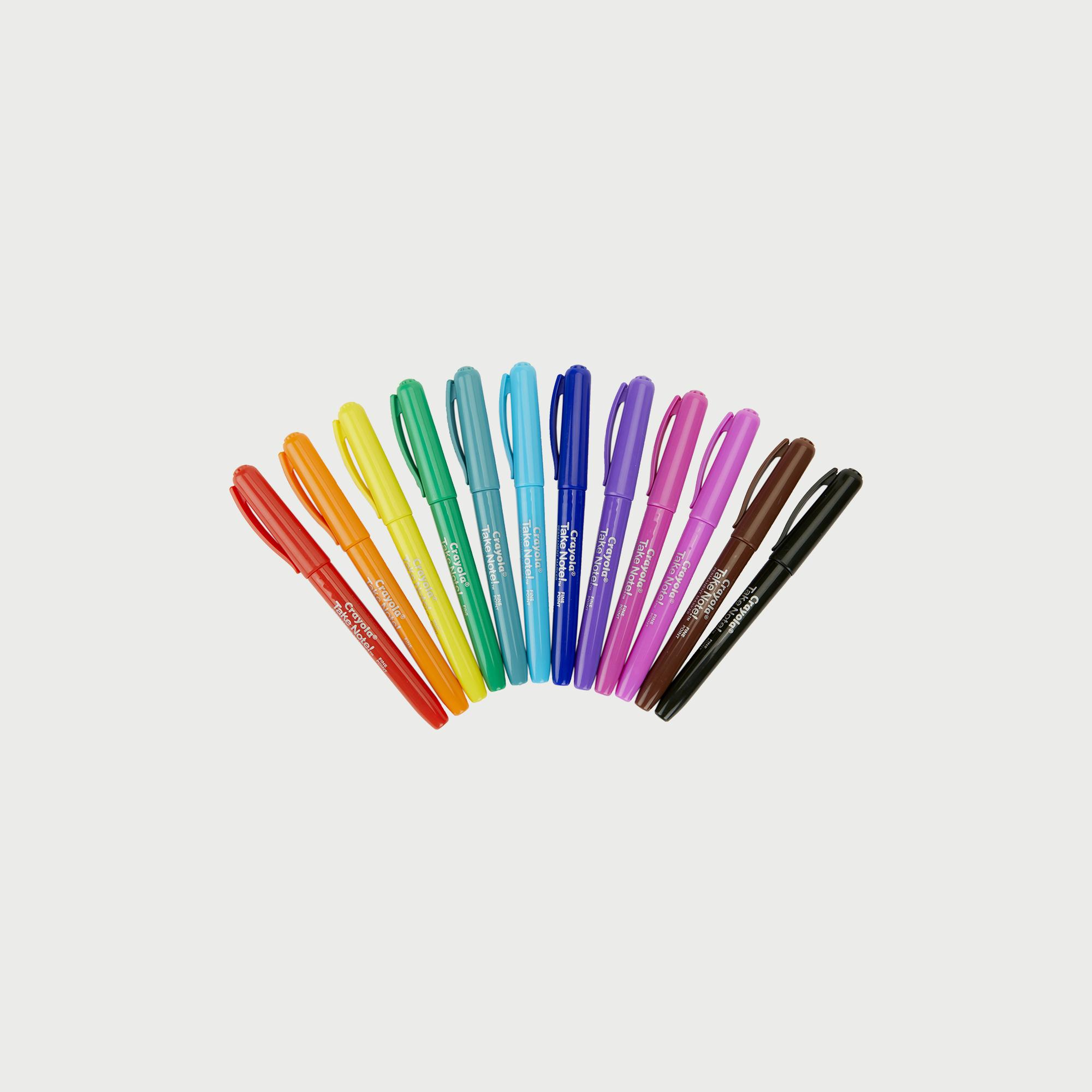 Crayola 12-Piece Water Based Permanent Markers-school-stationery-sets-image-3