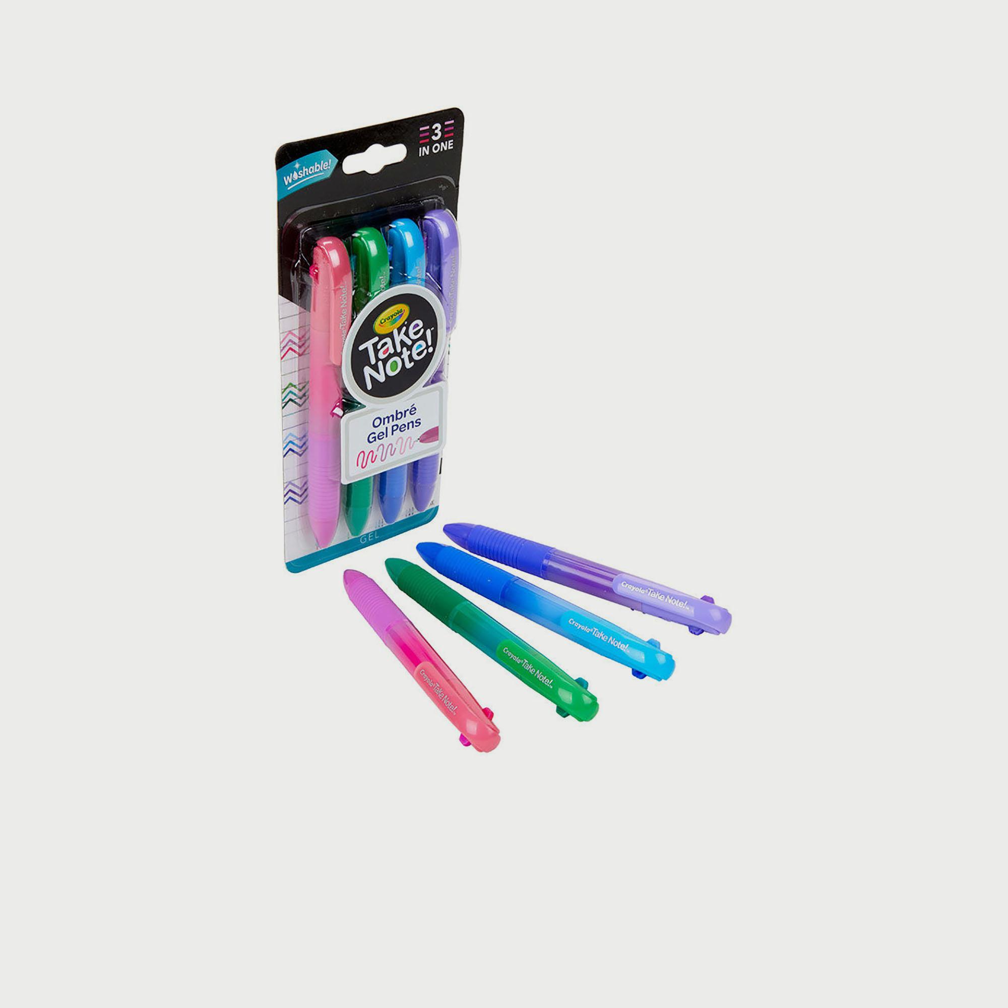 Crayola 4-Piece Take Note! Washable Gel Pens-school-stationery-sets-image-4