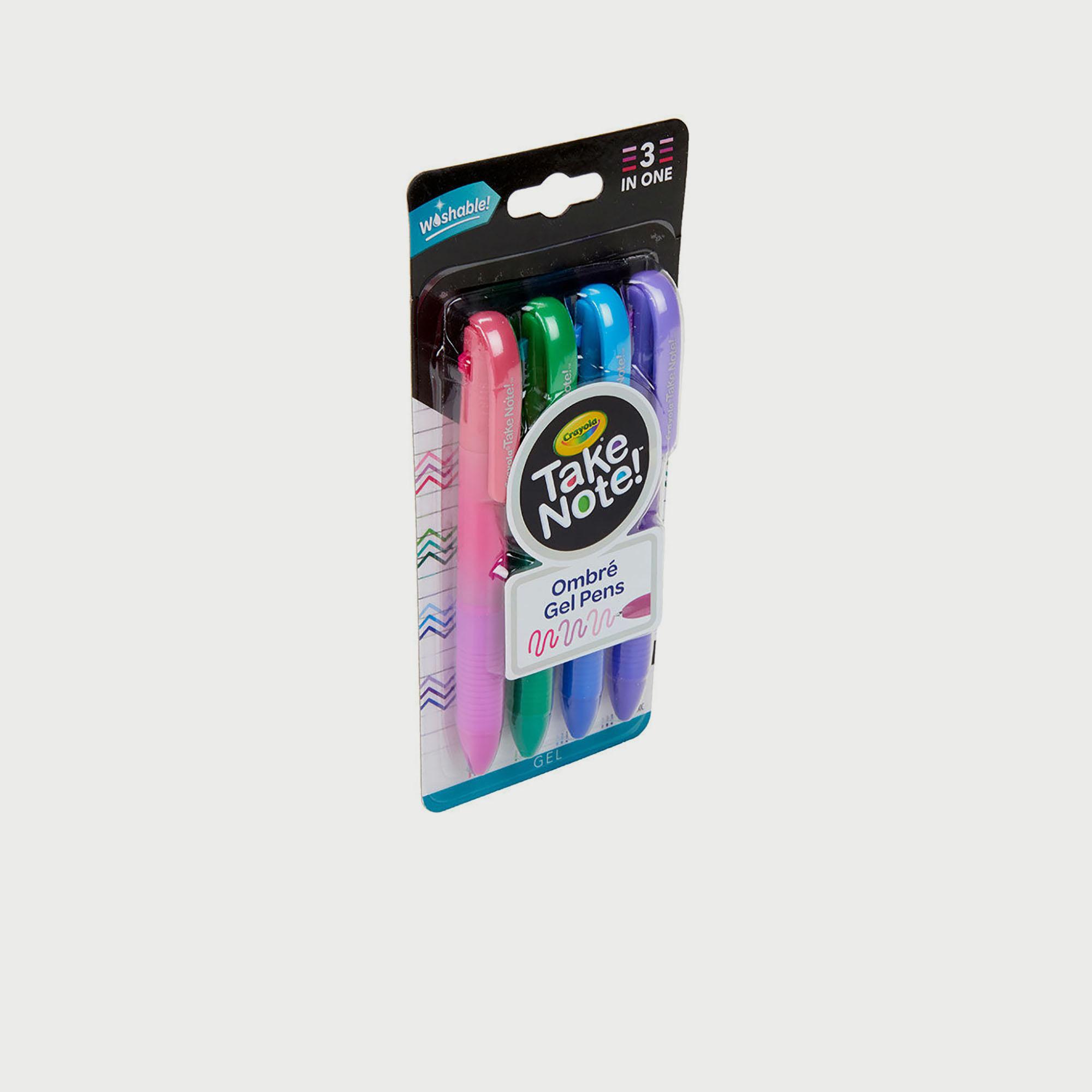 Crayola 4-Piece Take Note! Washable Gel Pens-school-stationery-sets-image-5