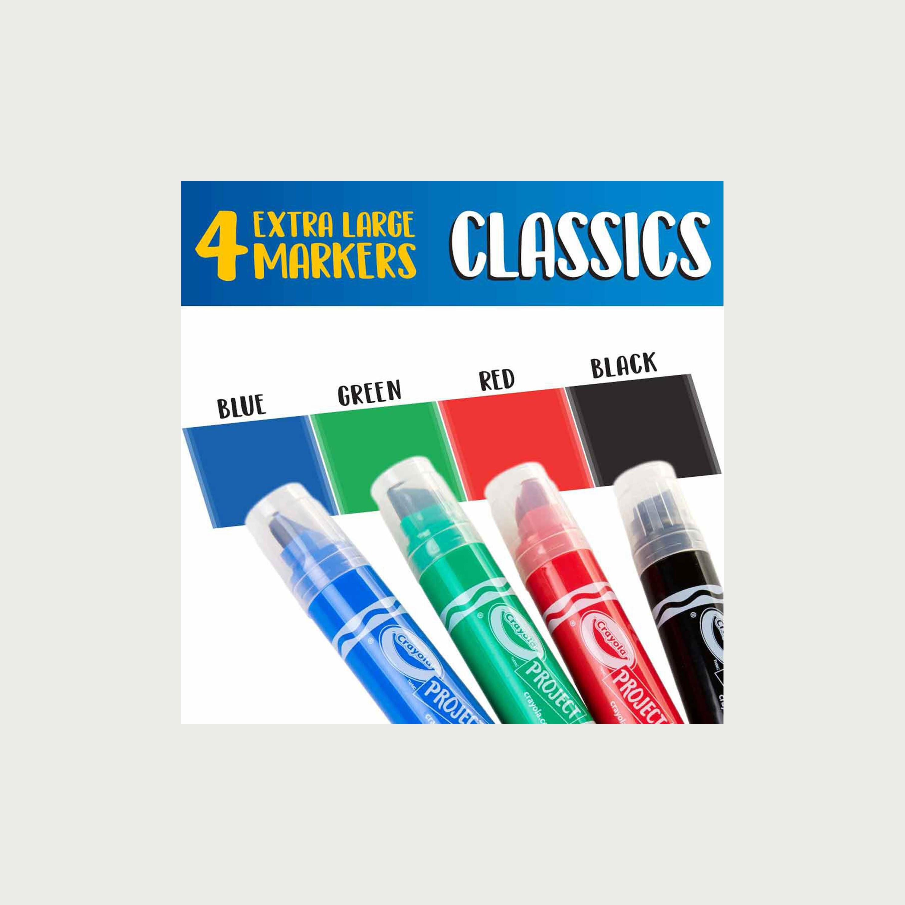 Crayola 4-Piece Xl Poster Markers-school-stationery-sets-image-3