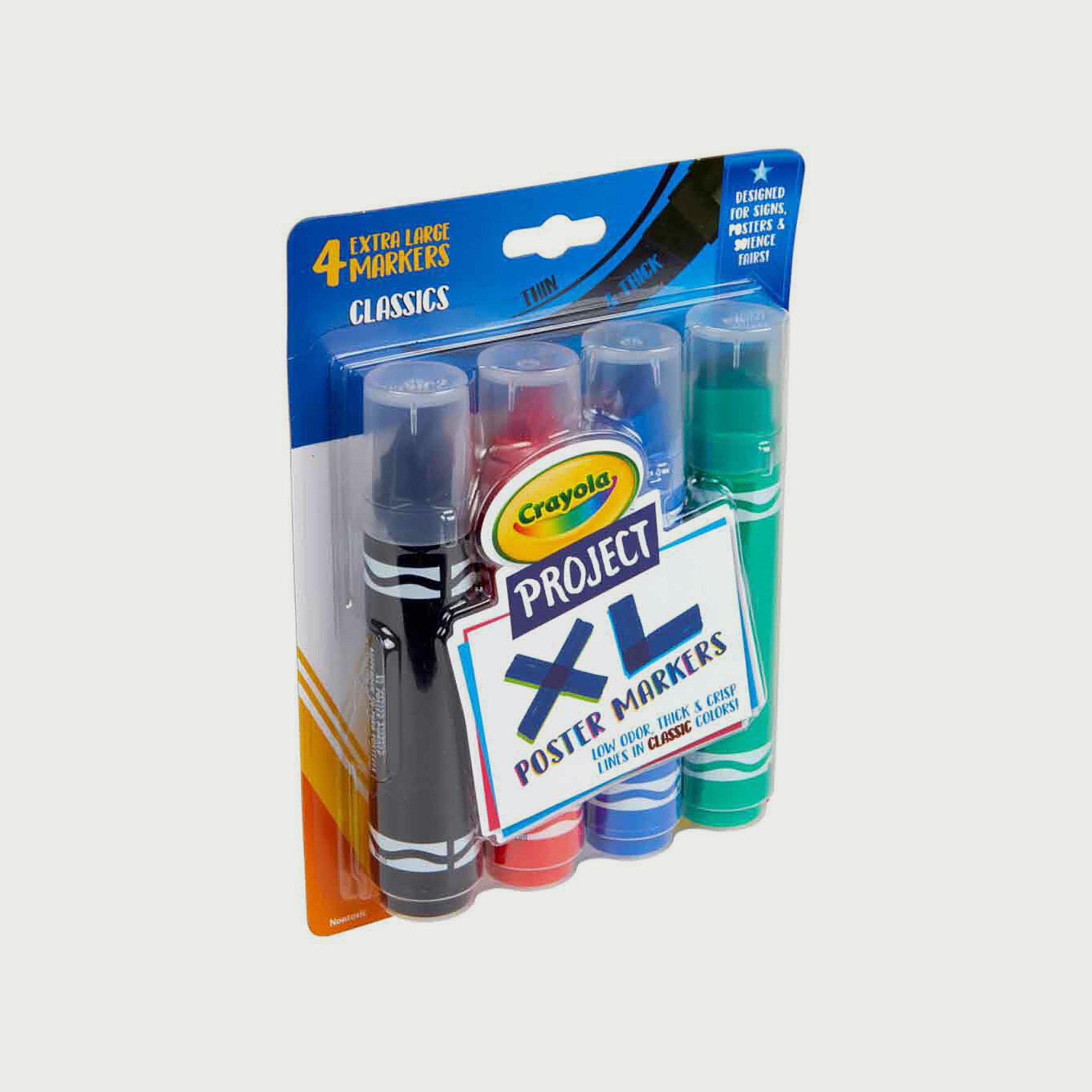Crayola 4-Piece Xl Poster Markers-school-stationery-sets-image-5