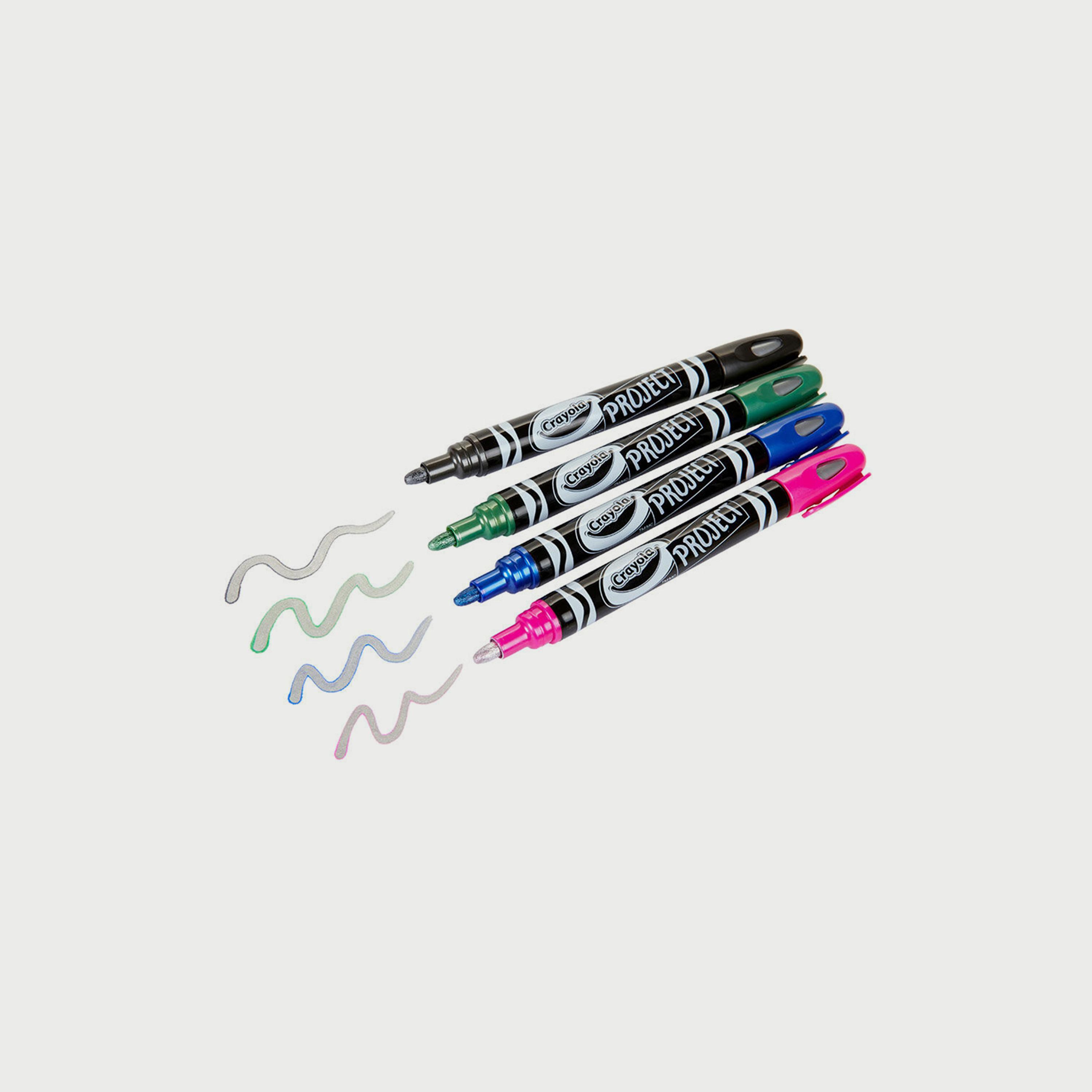 Crayola 4-Piece Project Metallic Outline Markers-school-stationery-sets-image-3