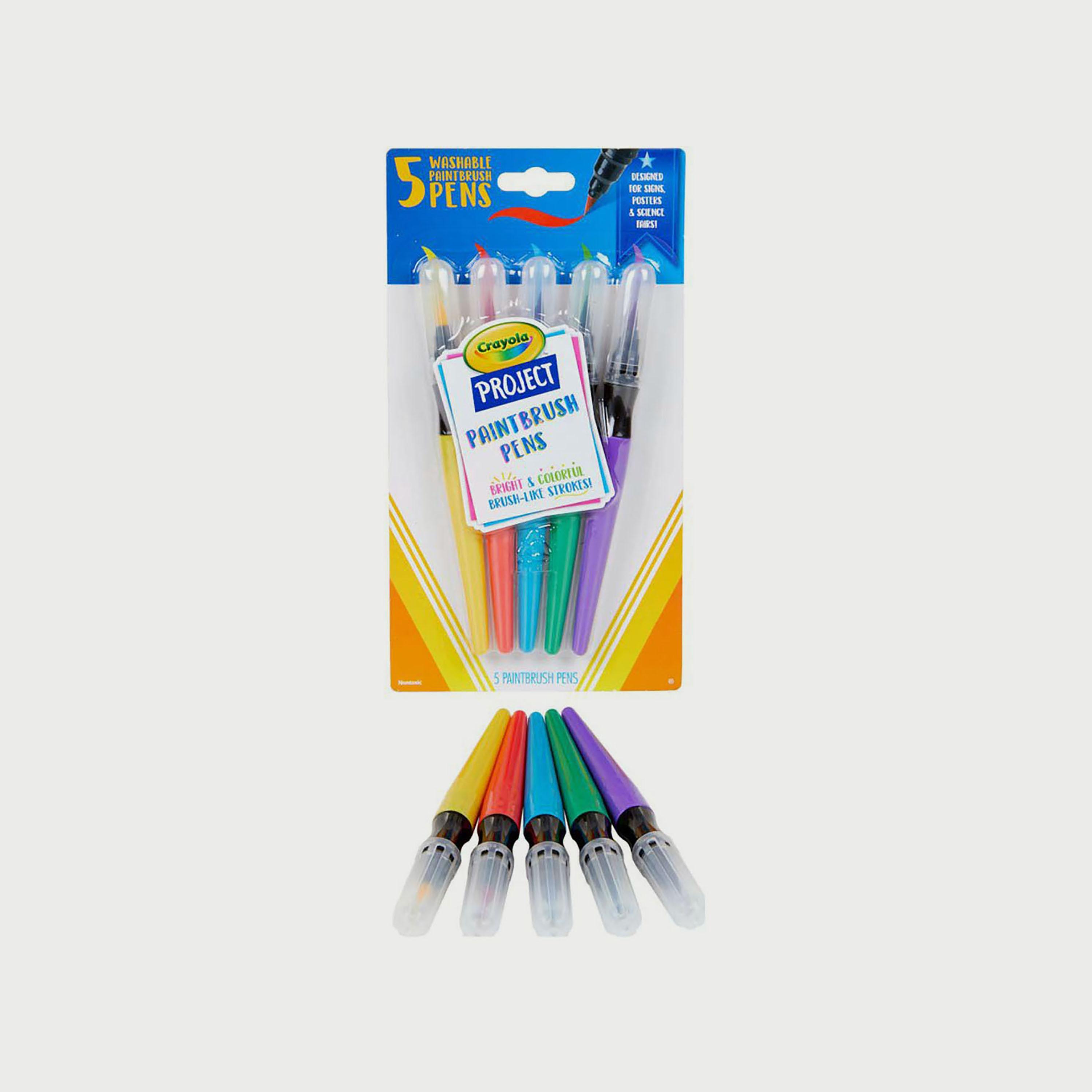 Crayola 5-Piece Project Paint Brush Pens-school-artsandcrafts-image-1