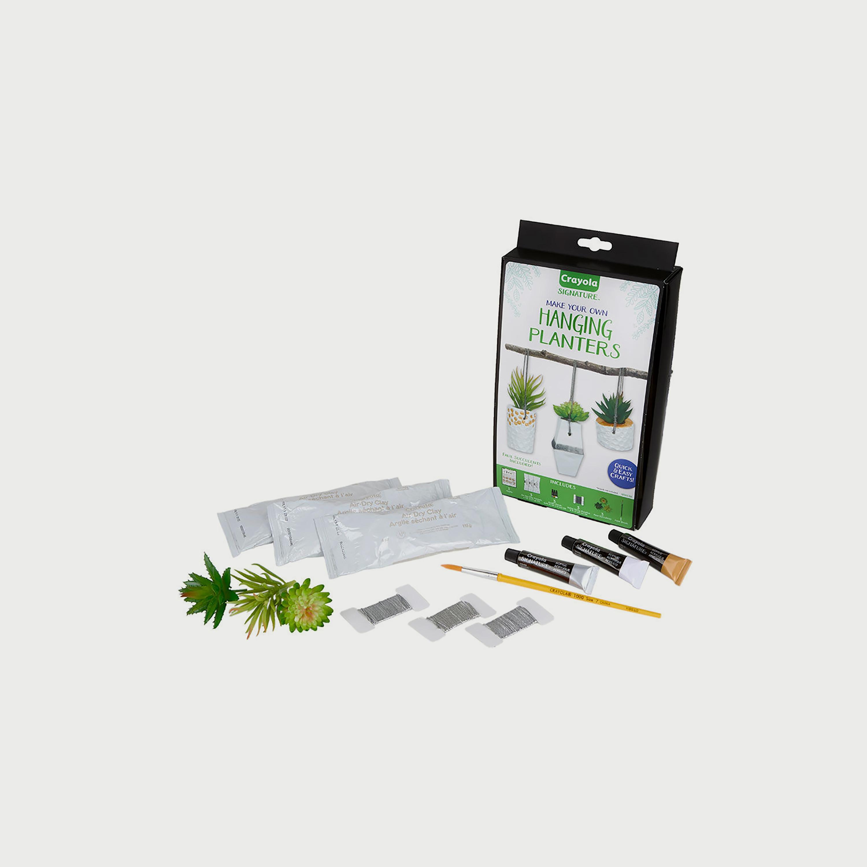 Crayola Signature Make Your Own Hanging Planters-school-artsandcrafts-image-1