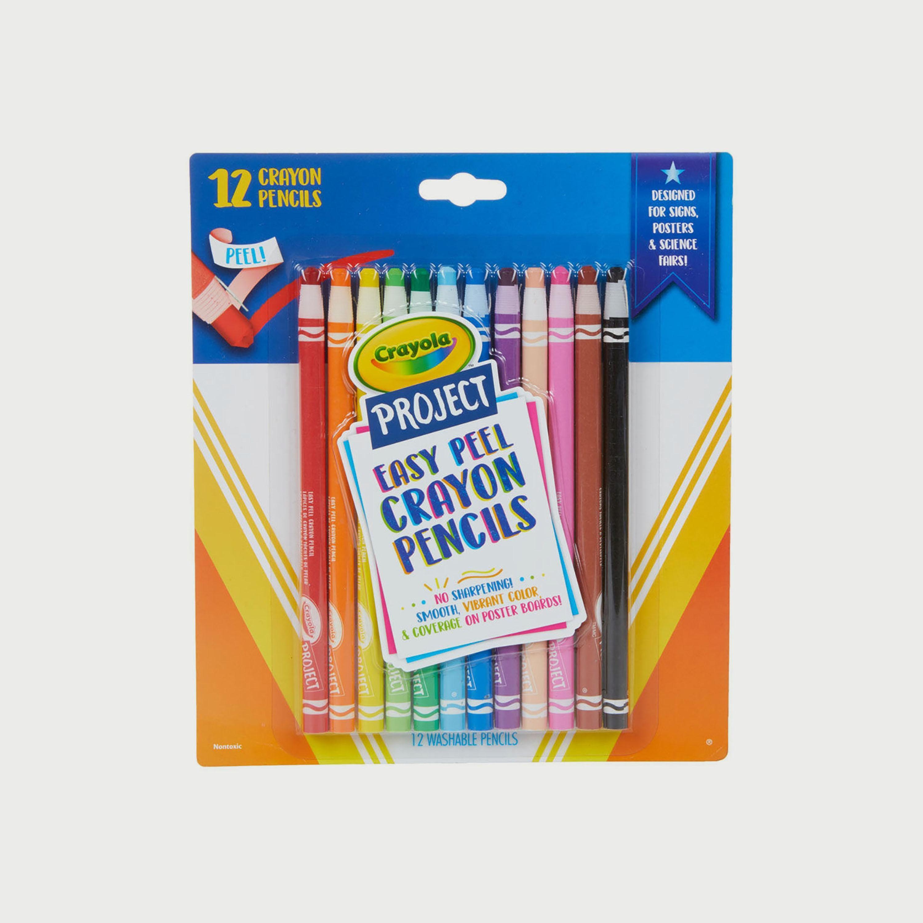Crayola 12-Piece Easy Peel Crayon Pencils-school-stationery-sets-image-2