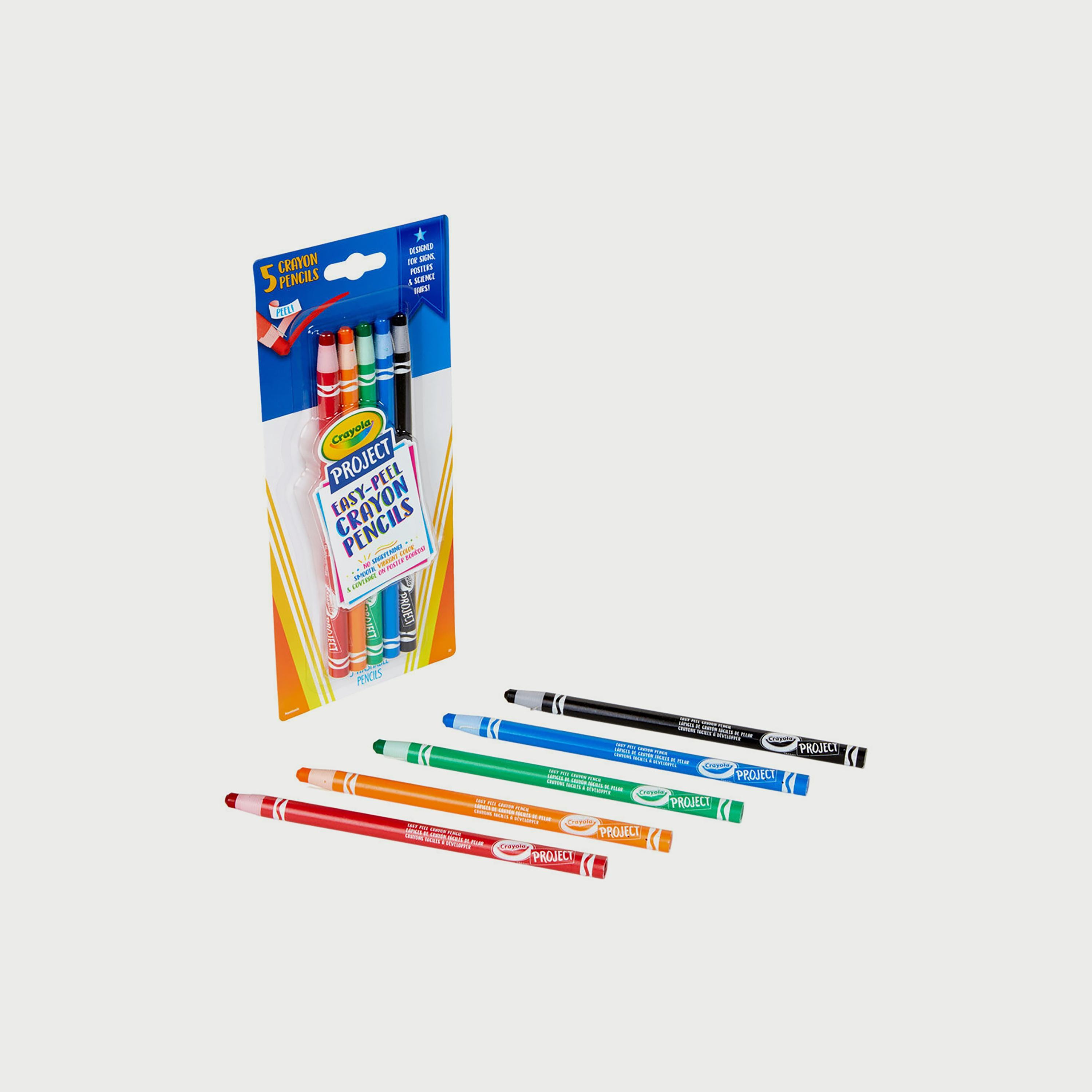 Crayola 5-Piece Easy Peel Crayon Pencils-school-stationery-sets-image-1