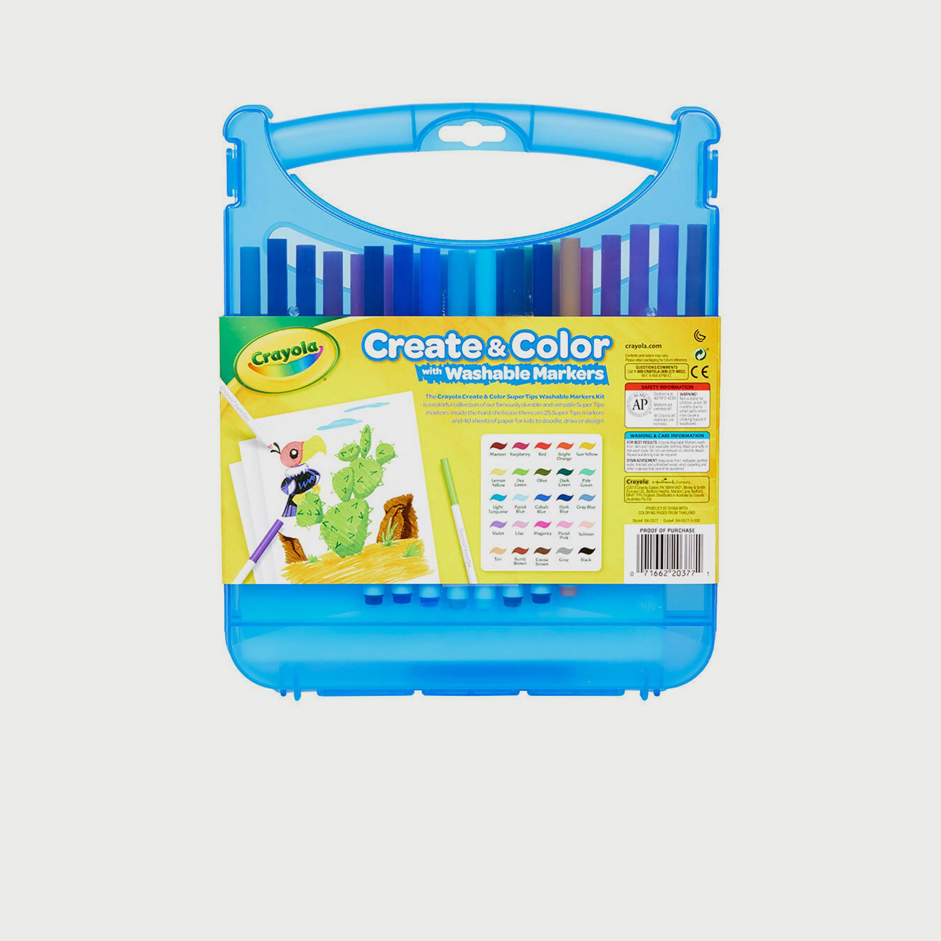 Crayola Create & Color Super Tips Kit-school-stationery-sets-image-4
