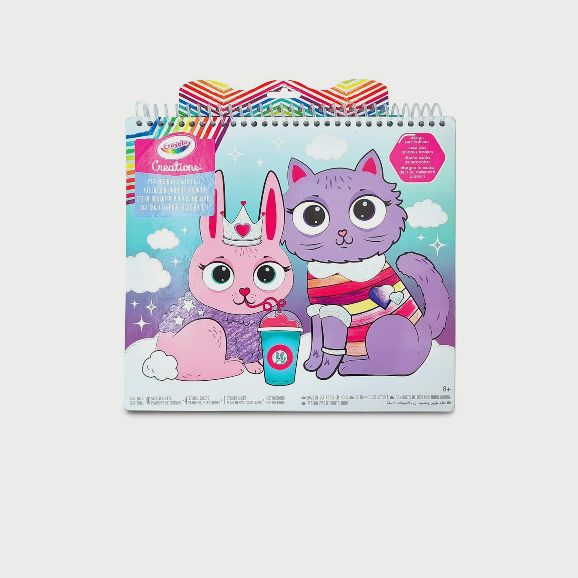 Crayola Creations Pets Fashion Sketch Set-school-artsandcrafts-image-2