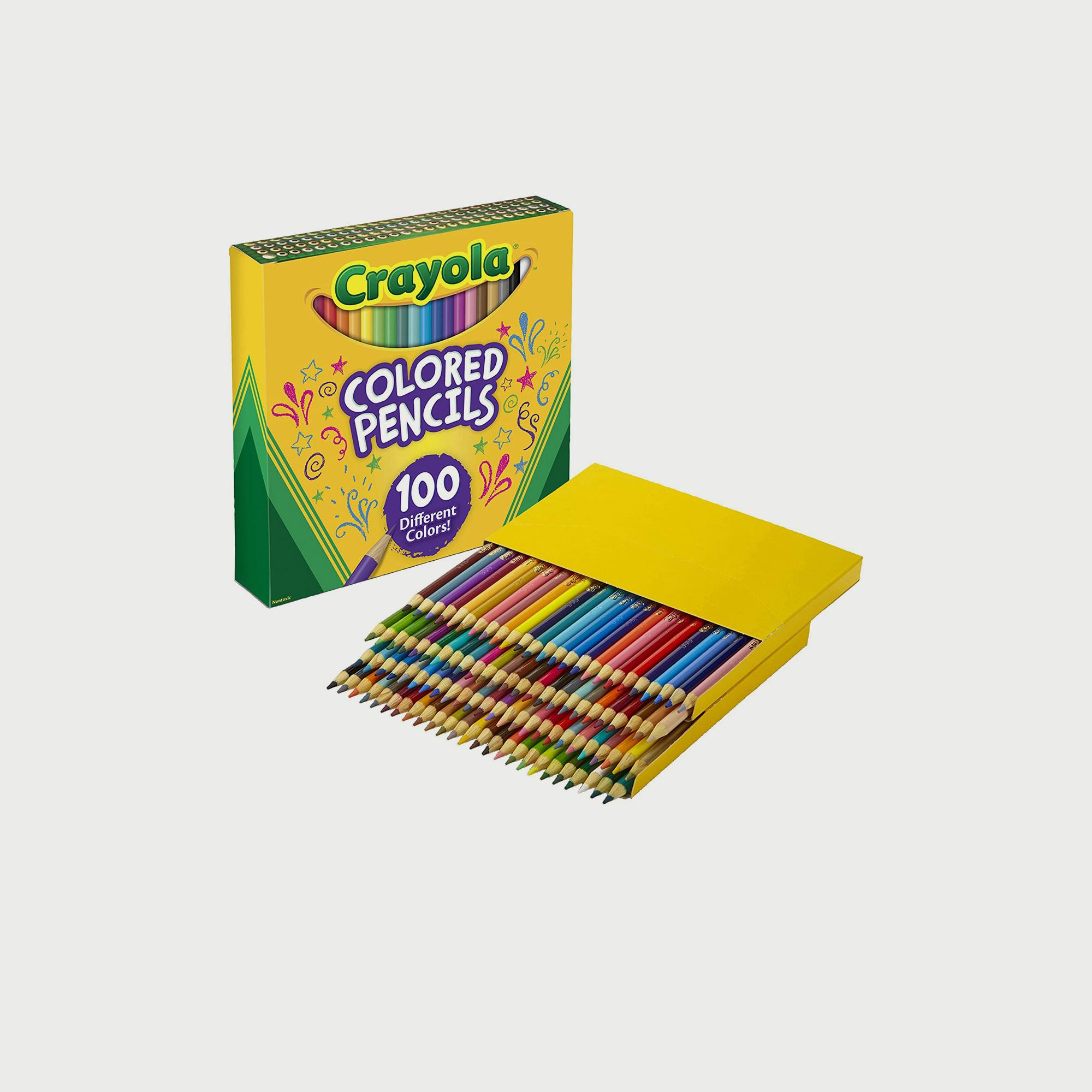 Crayola Colored Pencils Set - 100 Gifts For Kids & Adults-school-stationery-sets-image-1