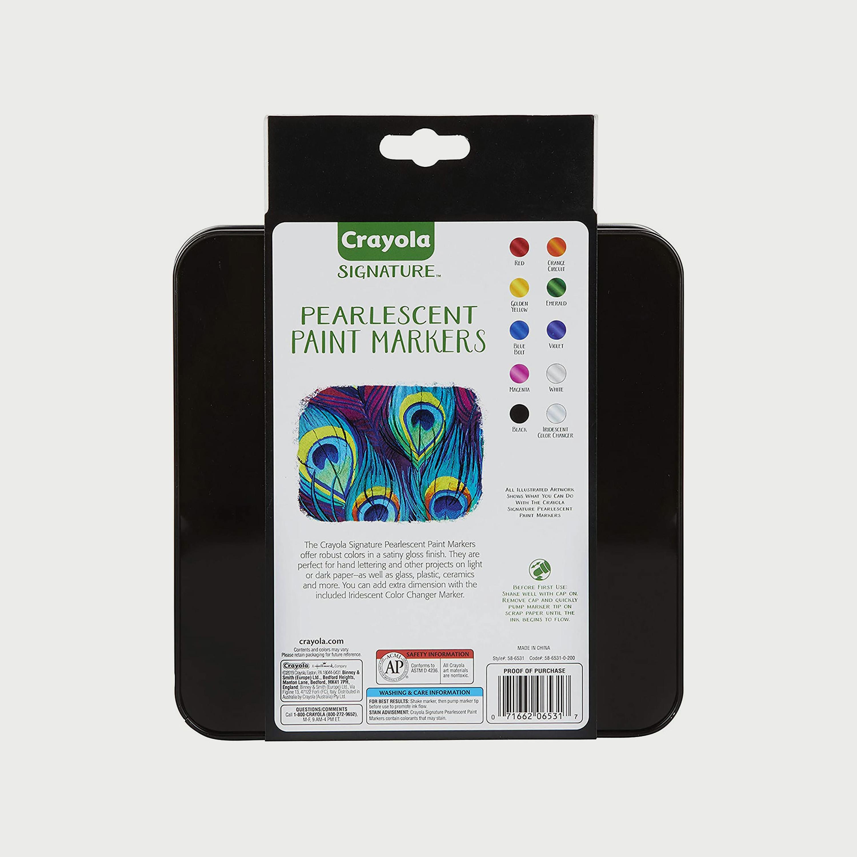 Crayola 10-Piece Pearlescent Paint Markers-school-stationery-sets-image-2