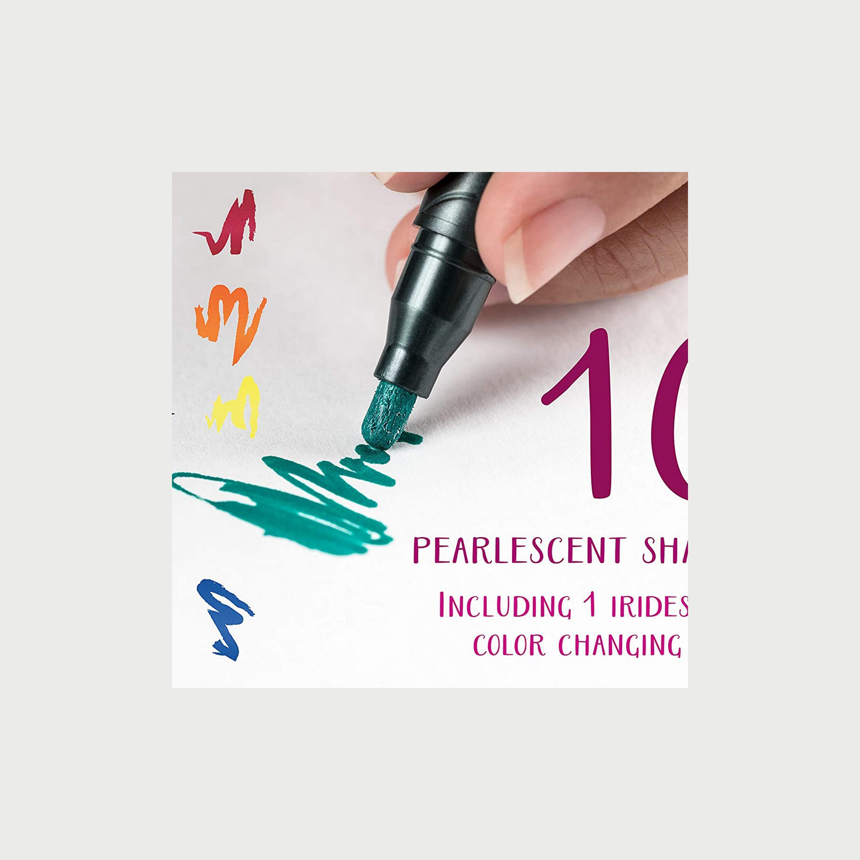 Crayola 10-Piece Pearlescent Paint Markers-school-stationery-sets-image-4