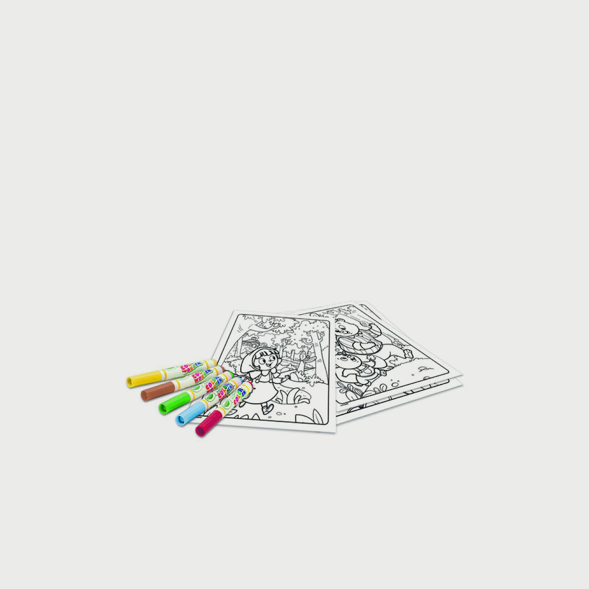 Crayola Color 4-Piece Wonder Set Once Upon A Time Coloring Book-school-artsandcrafts-image-5