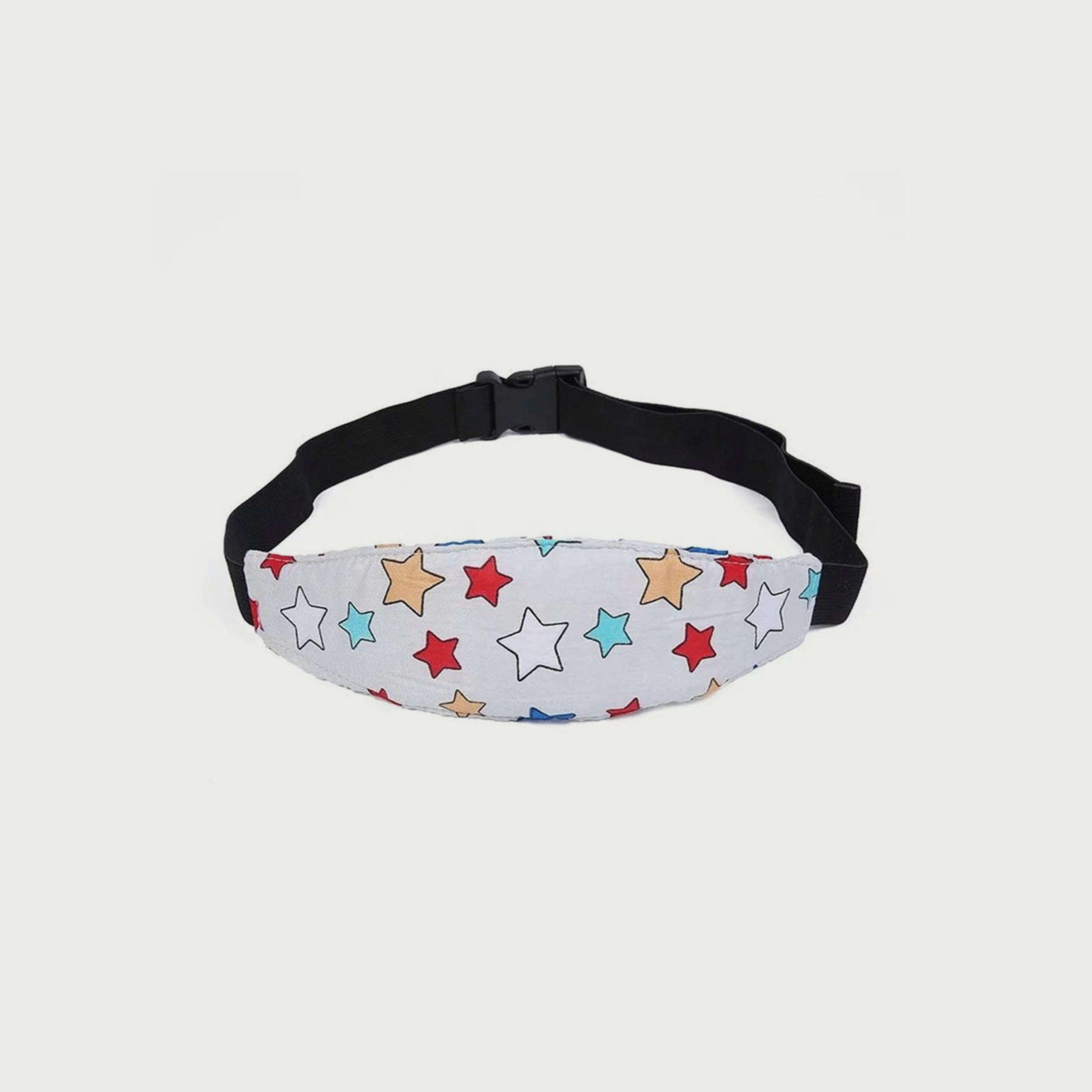 Pikkaboo NapSafe Car Head Support, Colorful Stars-baby-gear-carseats-image-2
