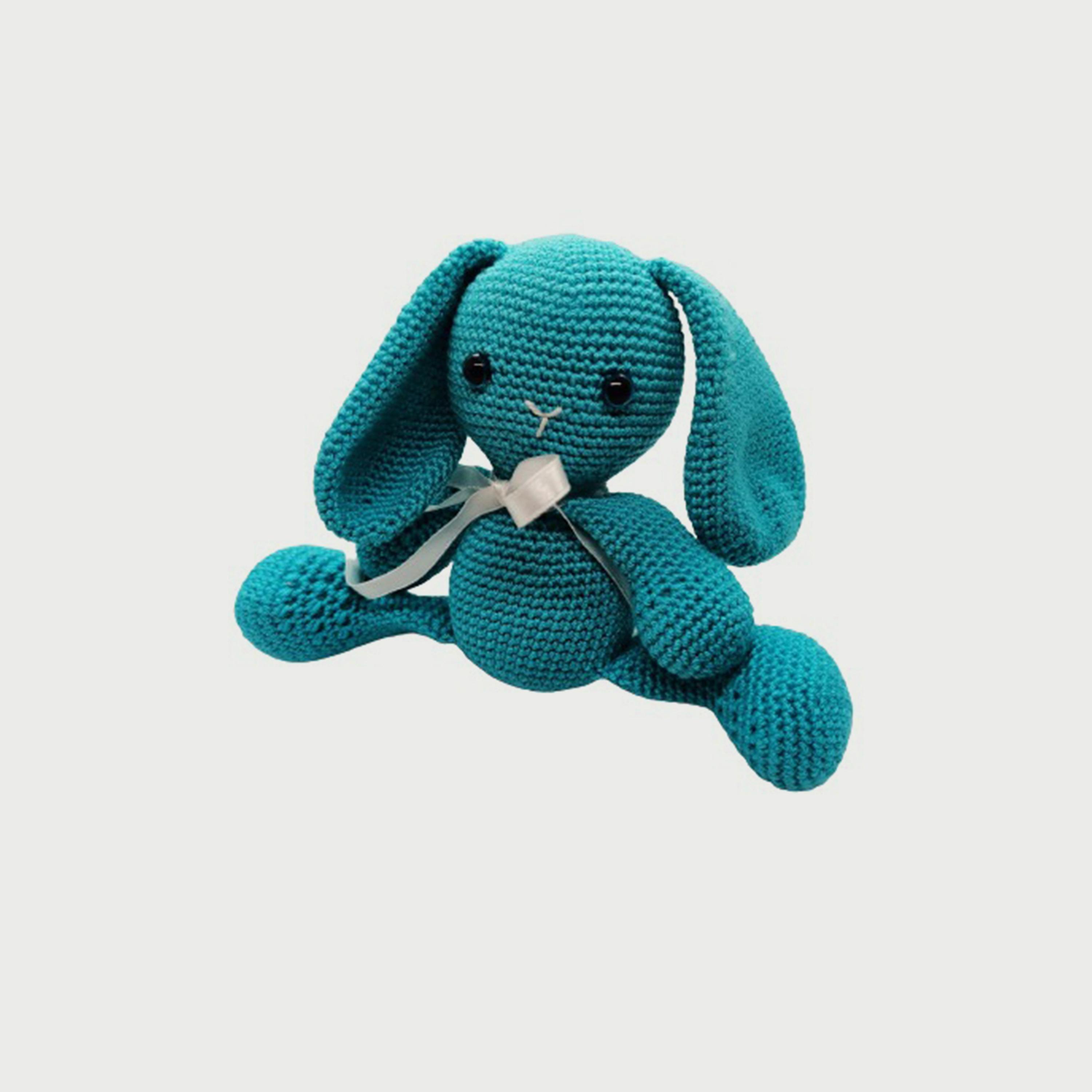 Pikkaboo Snuggle and Play Crocheted Bunny-toys-plushsofttoys-animals-image-3