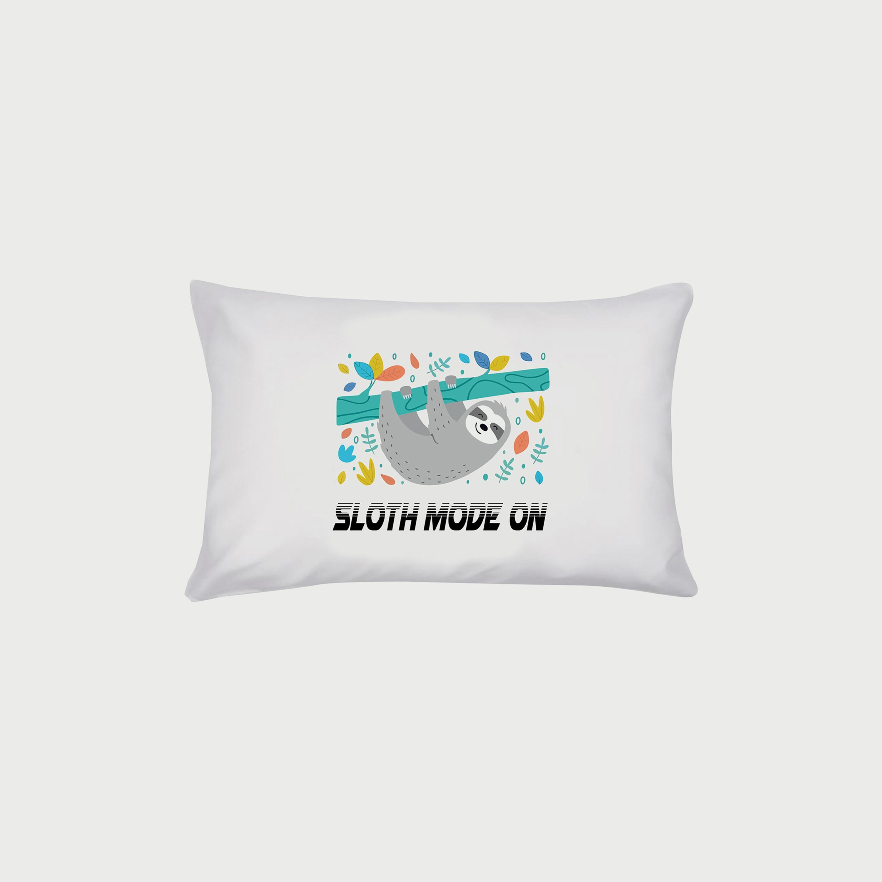 Pikkaboo Pillowcase Cover for Kids, Sloth-baby-nursery-babybedding-image-1