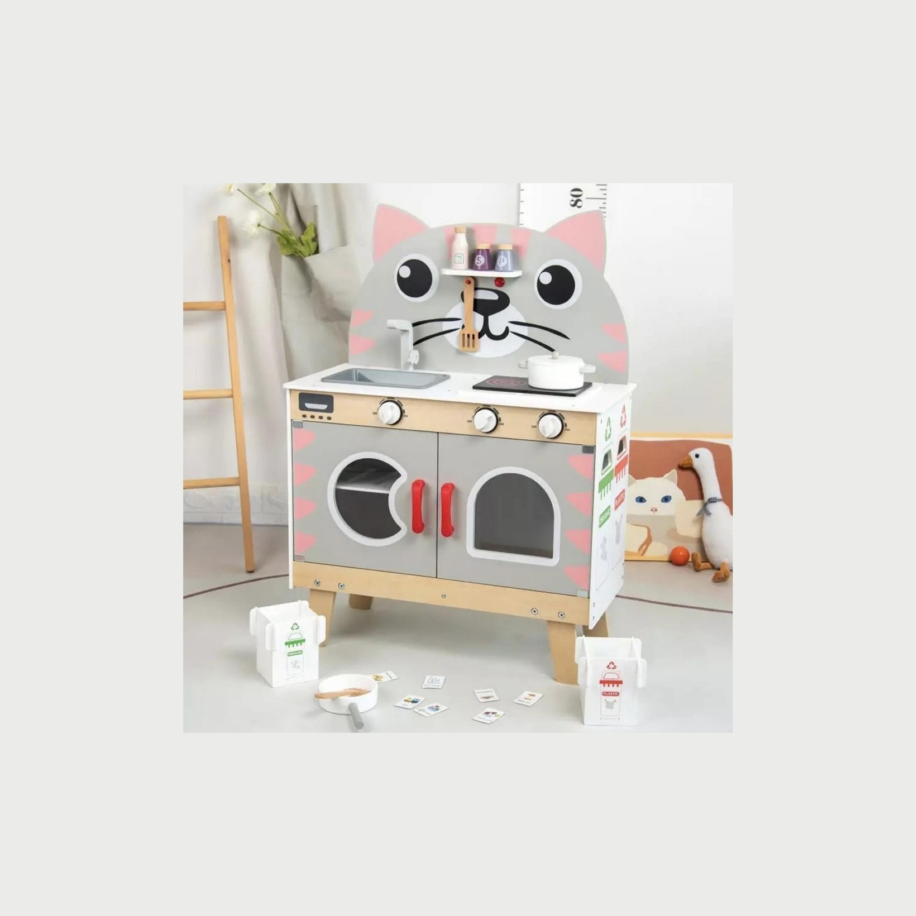 مطبخ كيتي من وودي بادي, وردي-toys-roleplay-kitchensets-image-1