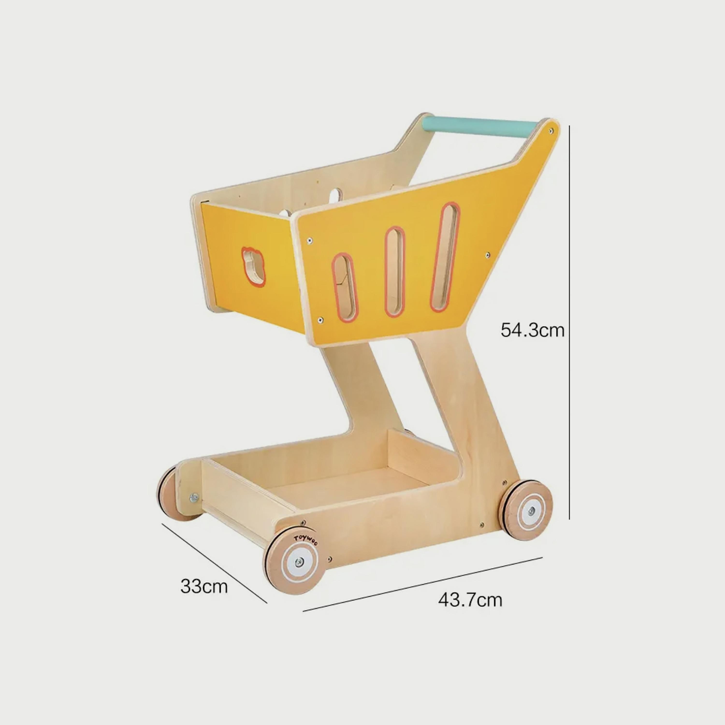 Woody Buddy Supermarket Trolley-toys-roleplay-playfoods-image-2