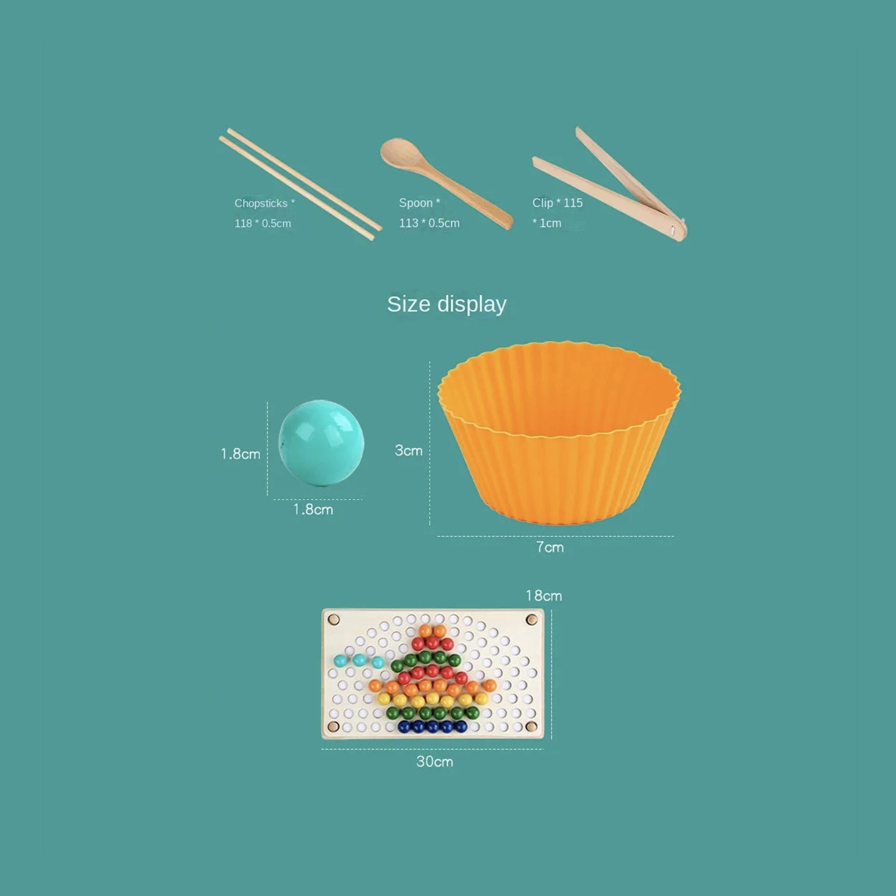 خرز المشبك قوس قزح من وودي بادي-toys-babyandtoddlertoys-learningtoys-image-2
