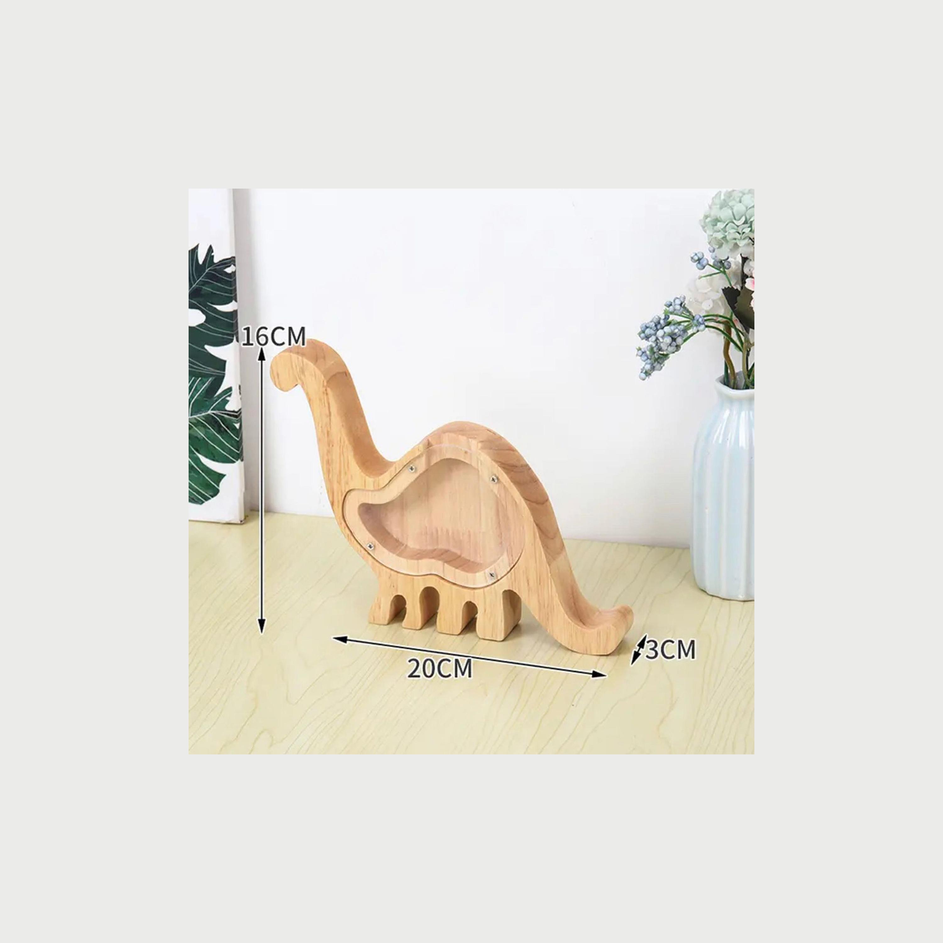 Woody Buddy Animals Shape Piggy Bank, Dino-toys-noveltyandcollectibles-collectibles-image-2