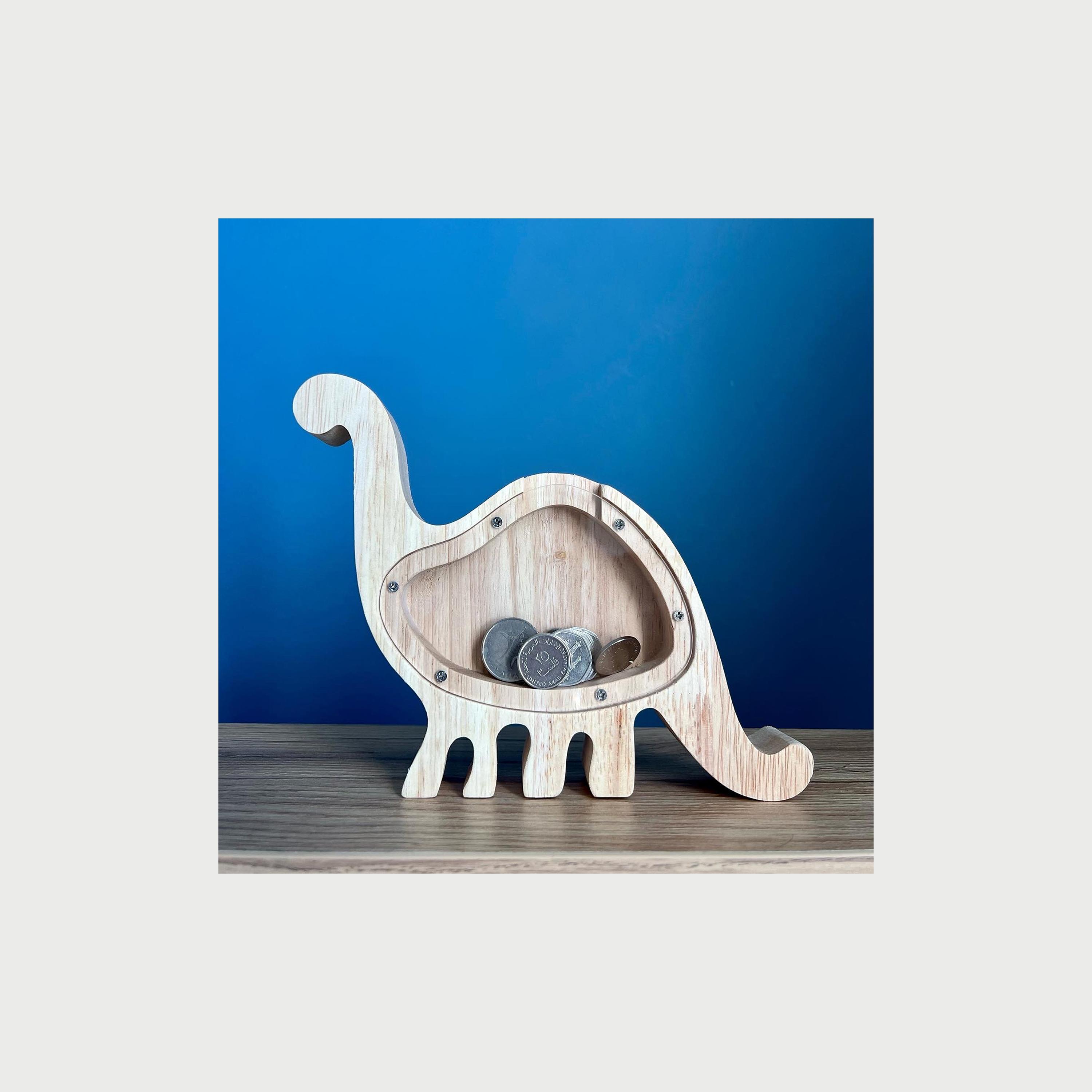 Woody Buddy Animals Shape Piggy Bank, Dino-toys-noveltyandcollectibles-collectibles-image-4