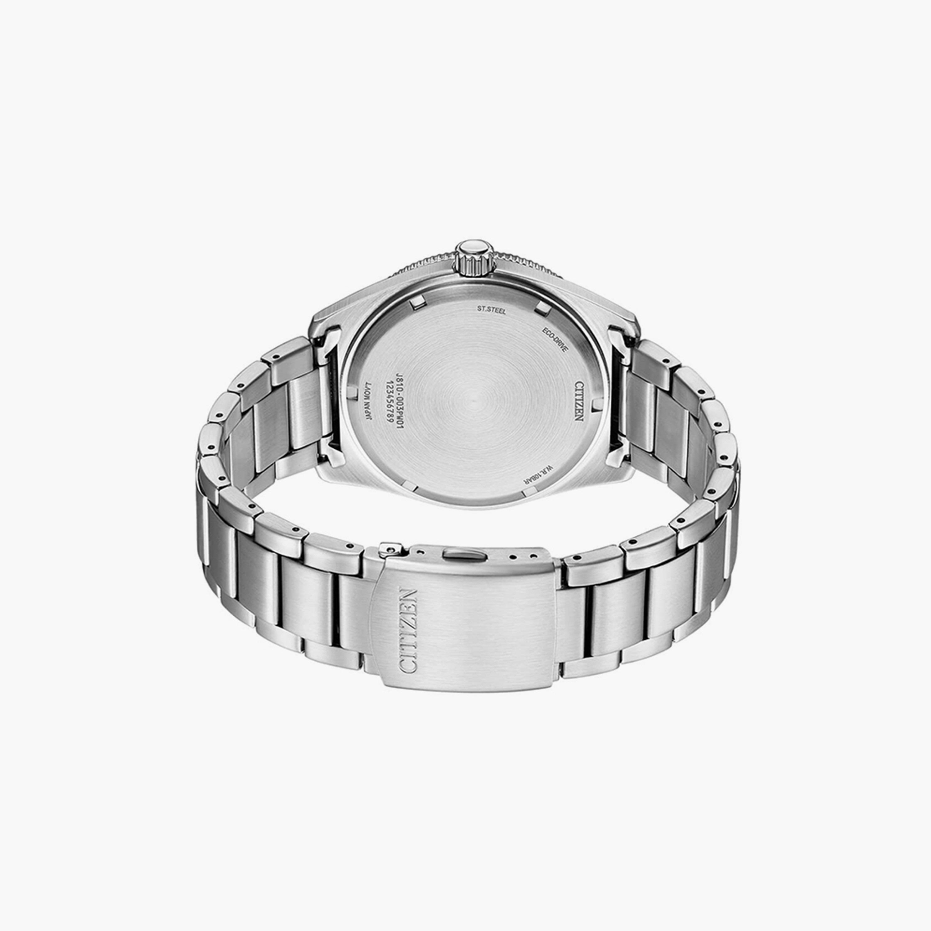 Citizen Eco-Drive Men 43 MM Silver Analog Stainless Steel Strap Watch | AW1760-81Z-men-watchesandjewellery-watches-image-3