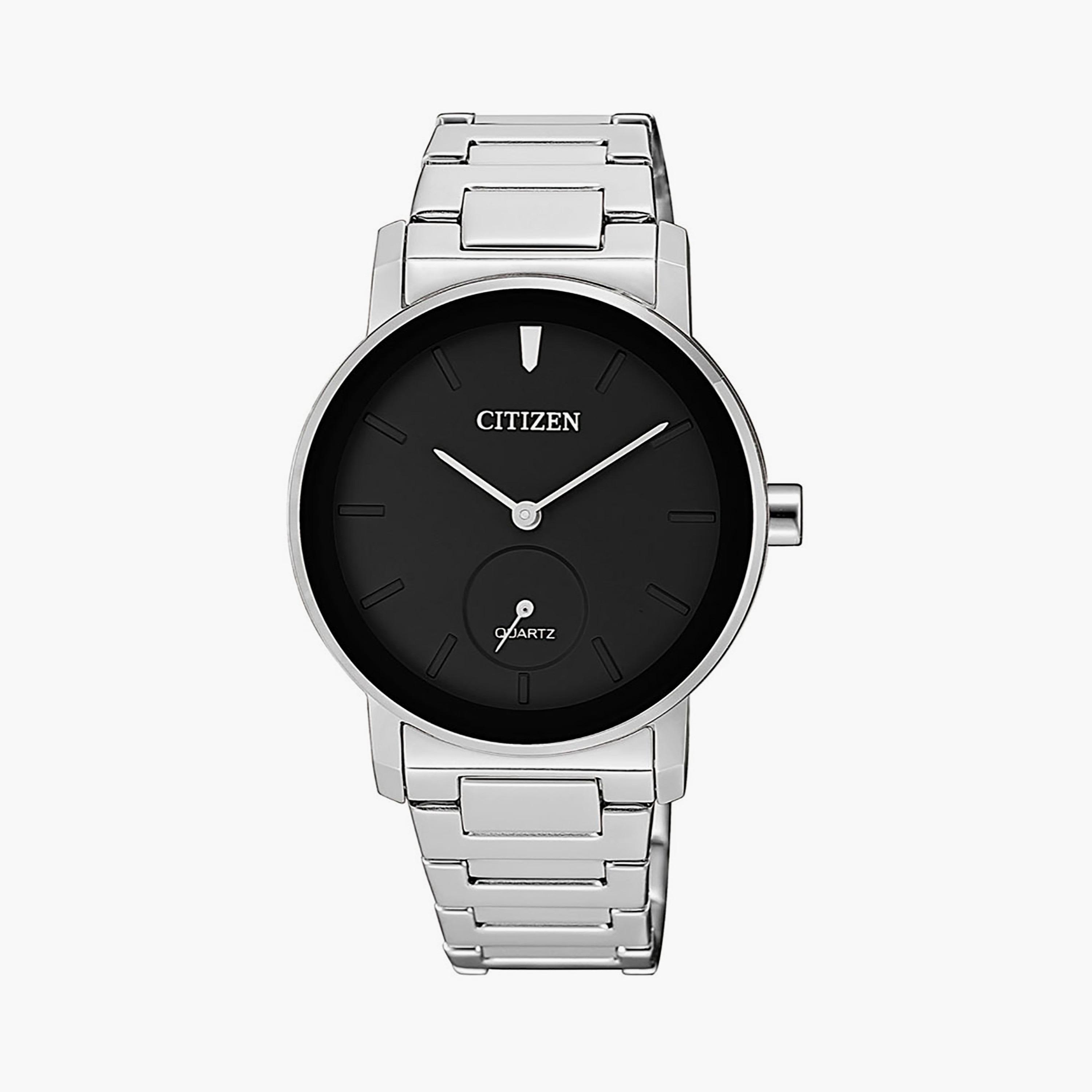 EQ9060-53E | ساعة سيتيزن للسيدات 34 ملم أنالوج فضي بسوار ستانلس ستيل-women-watchesandjewellery-watches-image-1