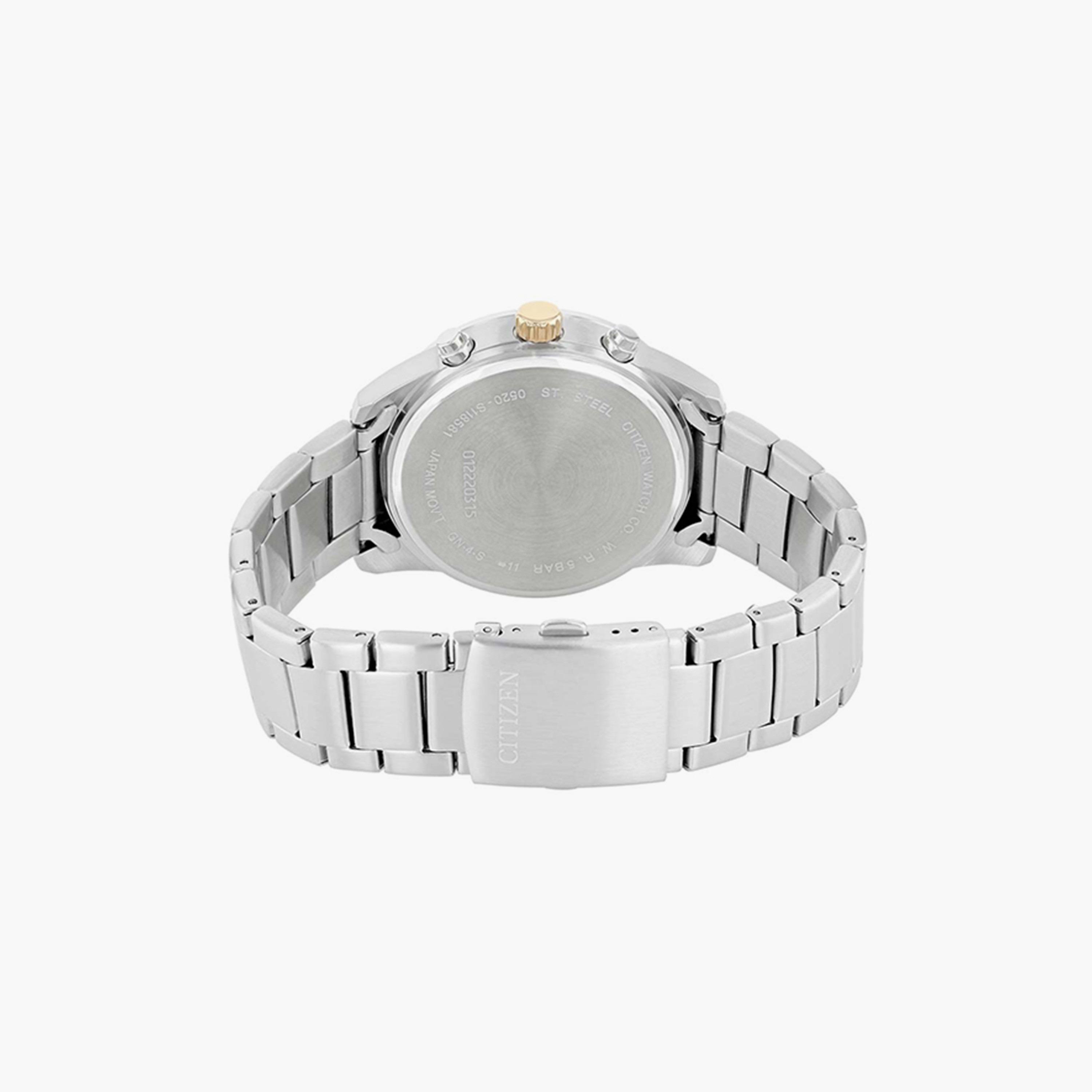AN8168-51H | ساعة سيتيزن للرجل 44 ملم كرونوغراف فضي بسوار ستانلس ستيل-men-watchesandjewellery-watches-image-3