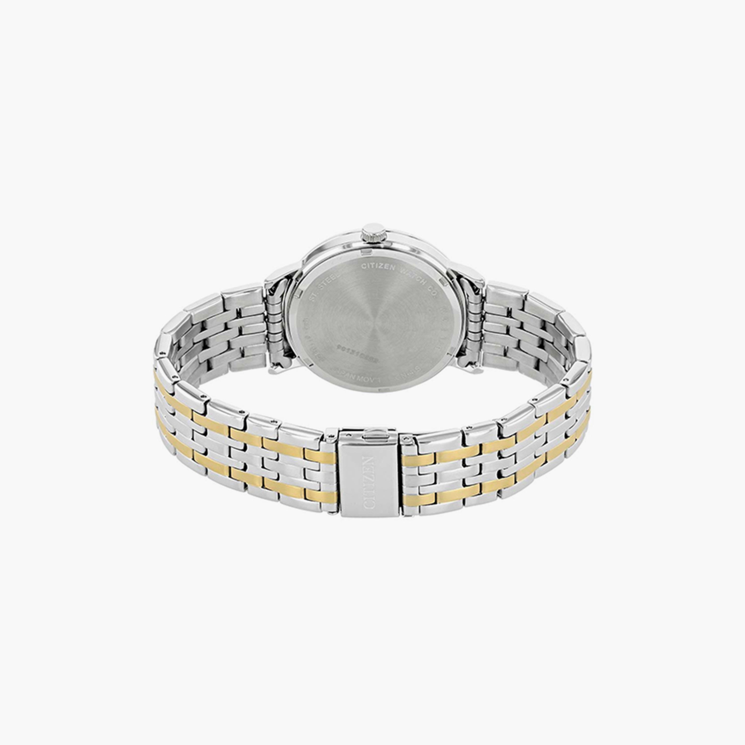 BE9174-55A | ساعة سيتيزن للرجال 39 ملم أنالوج فضي وذهبي بسوار ستانلس ستيل-men-watchesandjewellery-watches-image-3