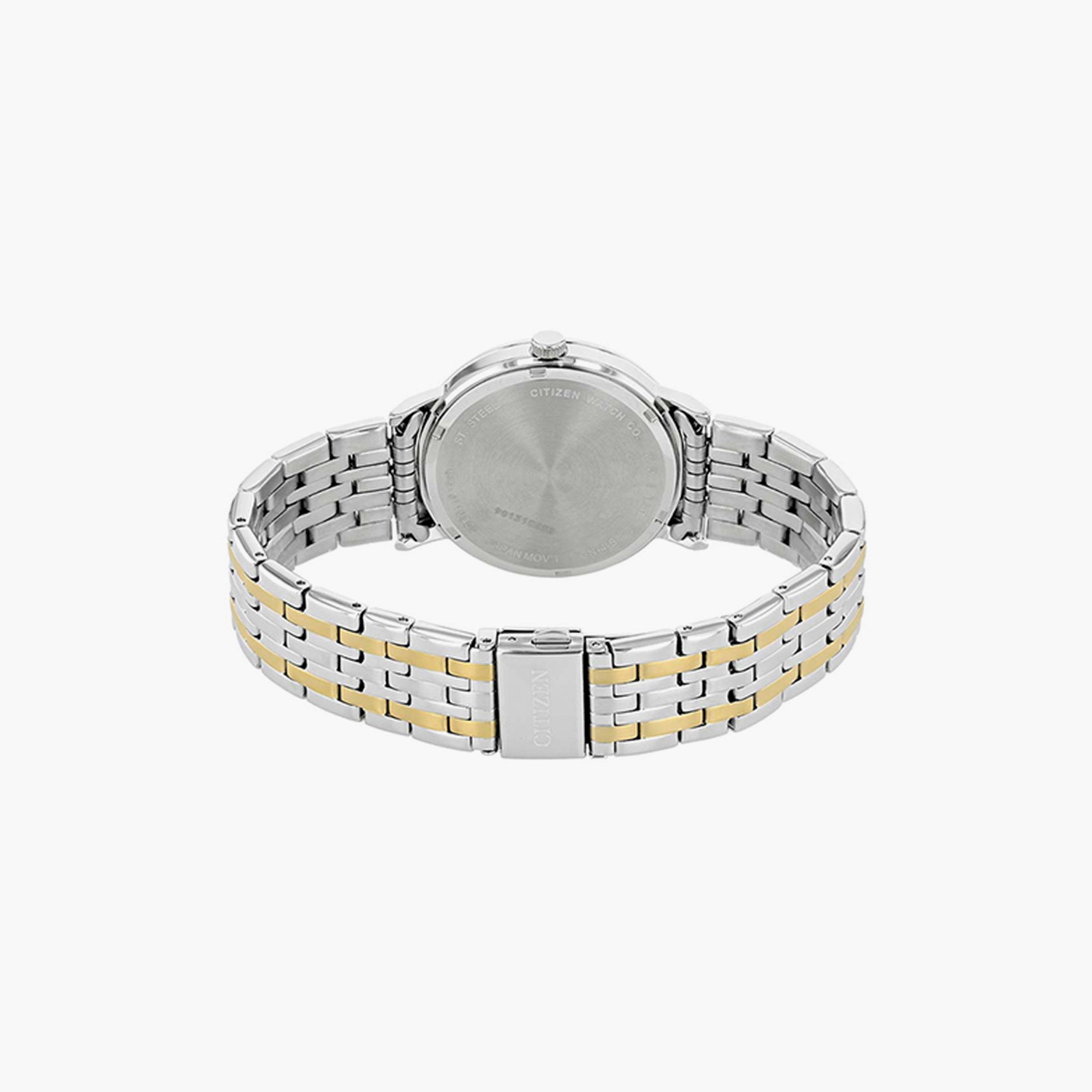 BE9174-55L | ساعة سيتيزن للرجال 39 ملم أنالوج فضي وذهبي بسوار ستانلس ستيل-men-watchesandjewellery-watches-image-3
