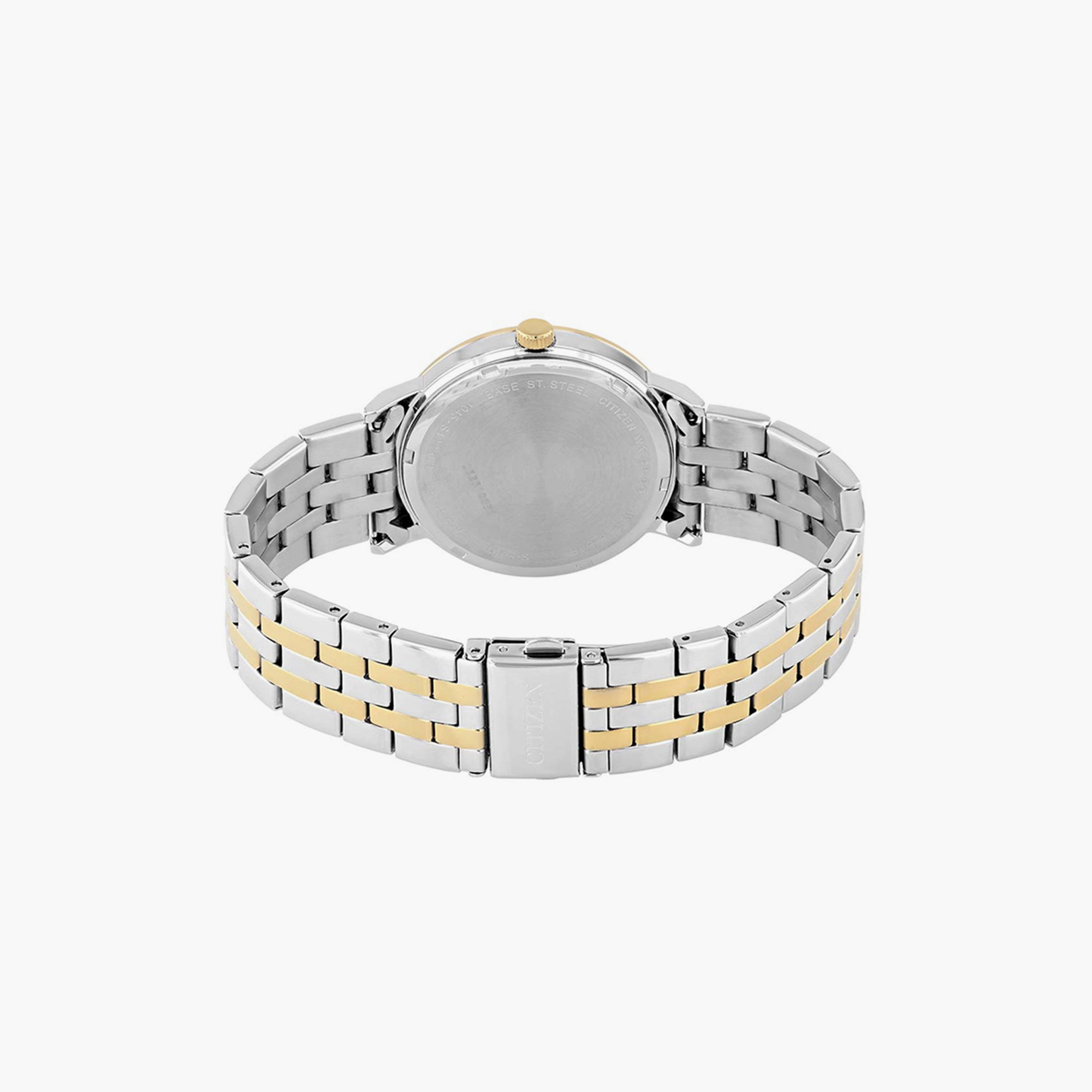 BE9176-76E | ساعة سيتيزن للرجال 39 ملم أنالوج فضي وذهبي بسوار ستانلس ستيل-men-watchesandjewellery-watches-image-3