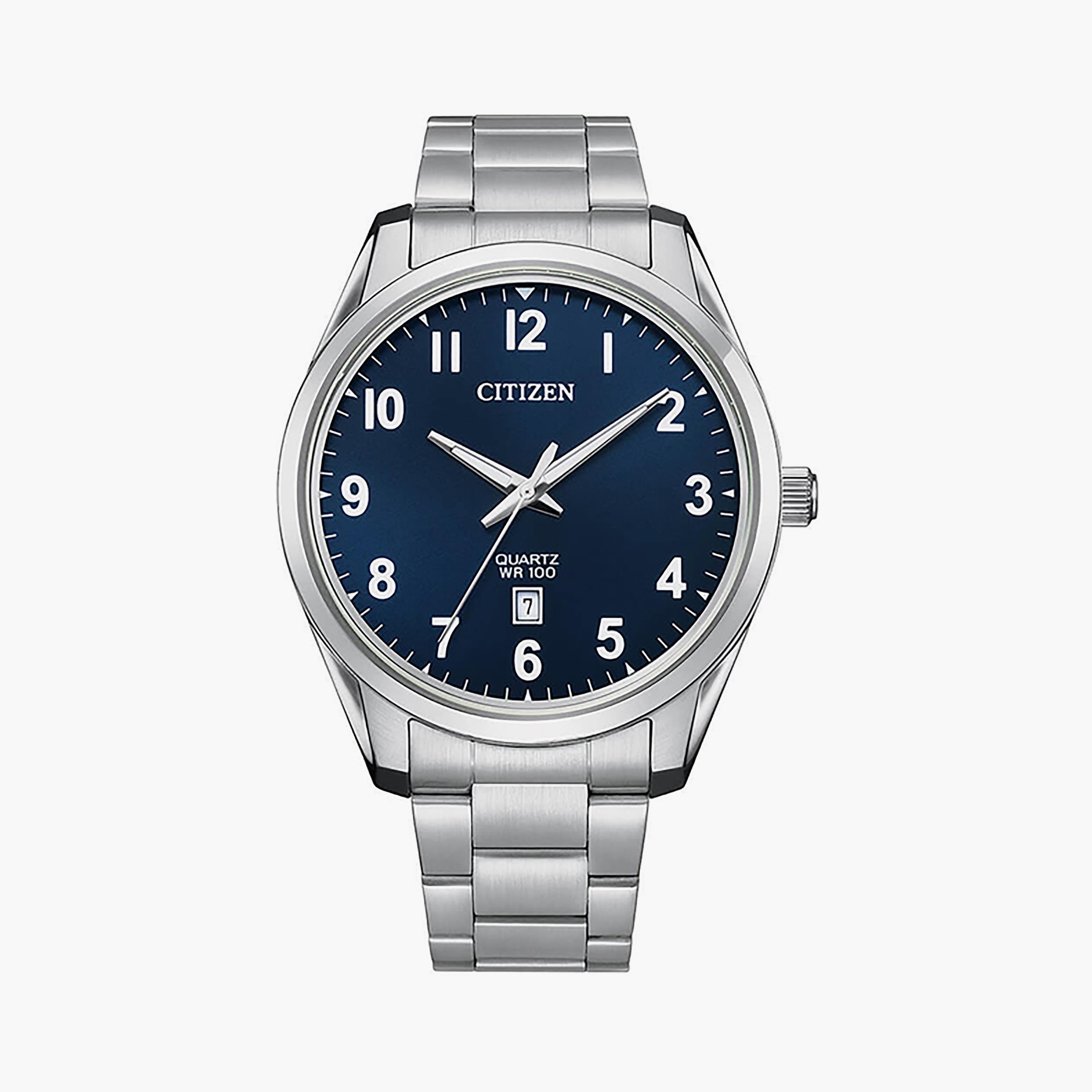 ساعة سيتيزن للرجال 42 ملم أنالوج فضية بسوار من الستانلس ستيل | BI1031-51L-men-watchesandjewellery-watches-image-1