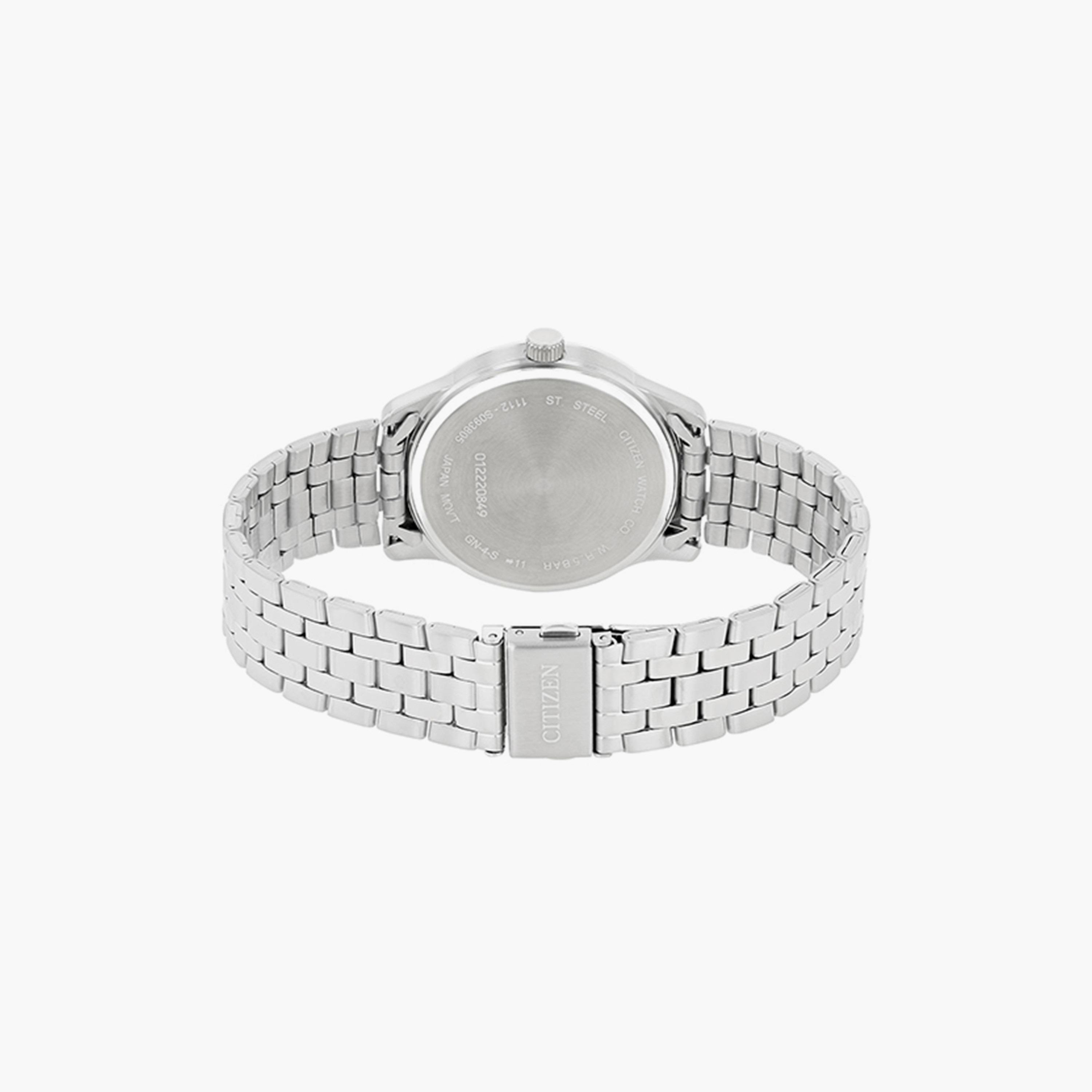 Citizen Men 40 MM Silver Analog Stainless Steel Strap Watch | BI1050-56A-men-watchesandjewellery-watches-image-3