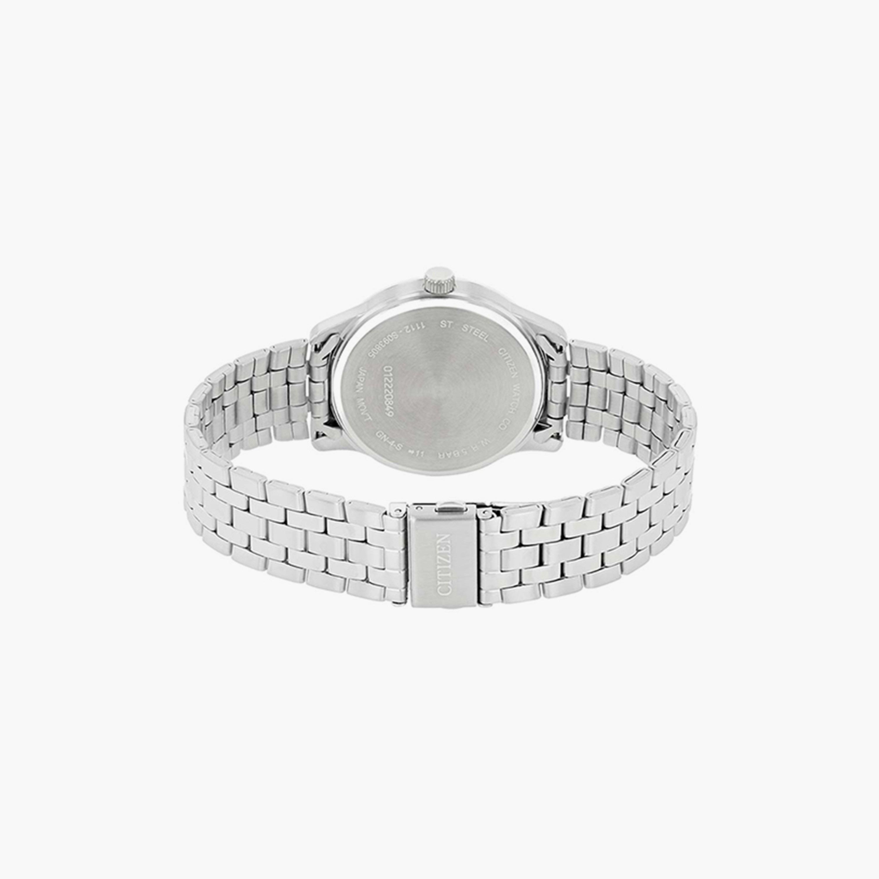 Citizen Men 40 MM Silver Analog Stainless Steel Strap Watch | BI1050-81E-men-watchesandjewellery-watches-image-3