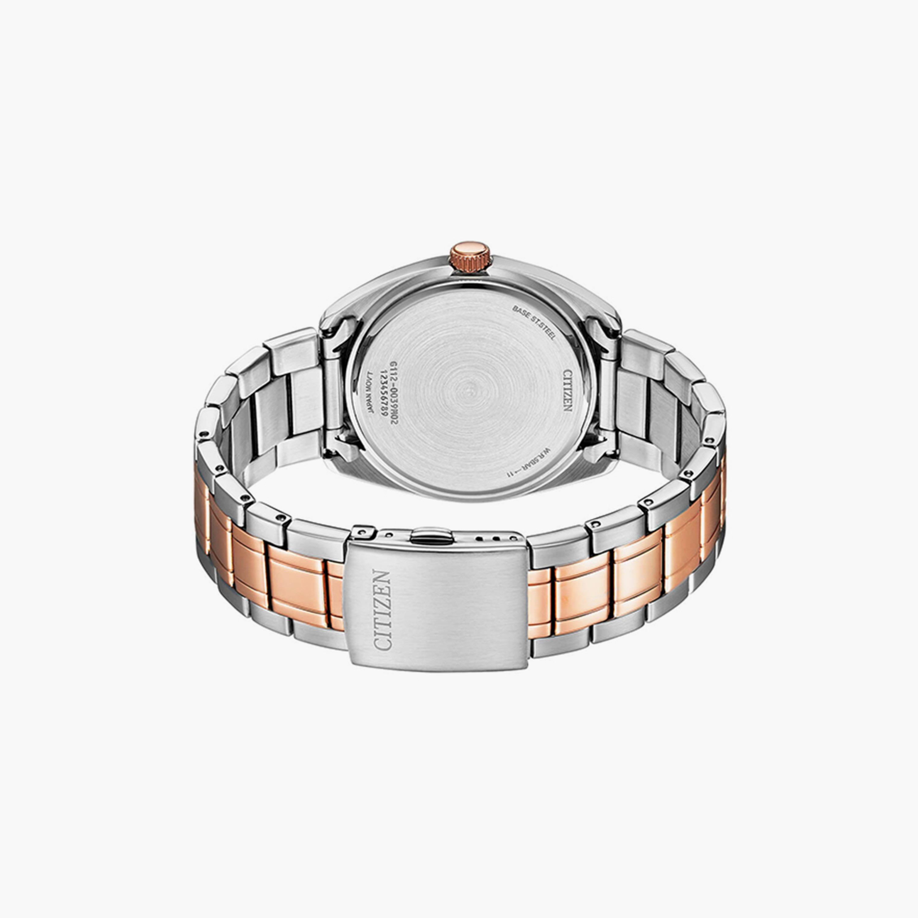 BI5104-57L | ساعة سيتيزن للرجال 41 ملم أنالوج فضي ووردي ذهبي بسوار ستانلس ستيل-men-watchesandjewellery-watches-image-3