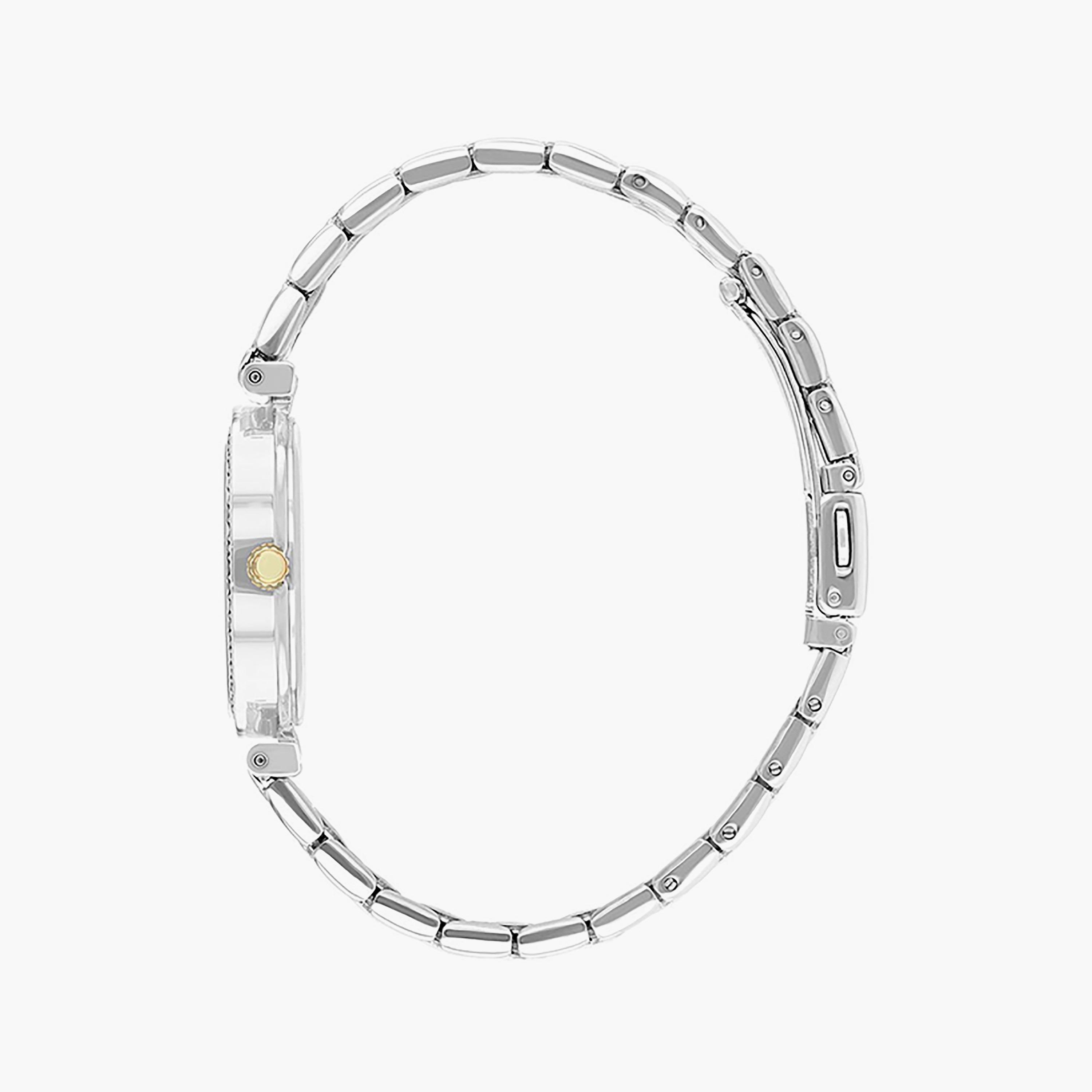 ساعة سيتيزن 30 ملم أنالوج فضي وذهبي بسوار من الستانلس ستيل | ER0214-54D-women-watchesandjewellery-watches-image-2