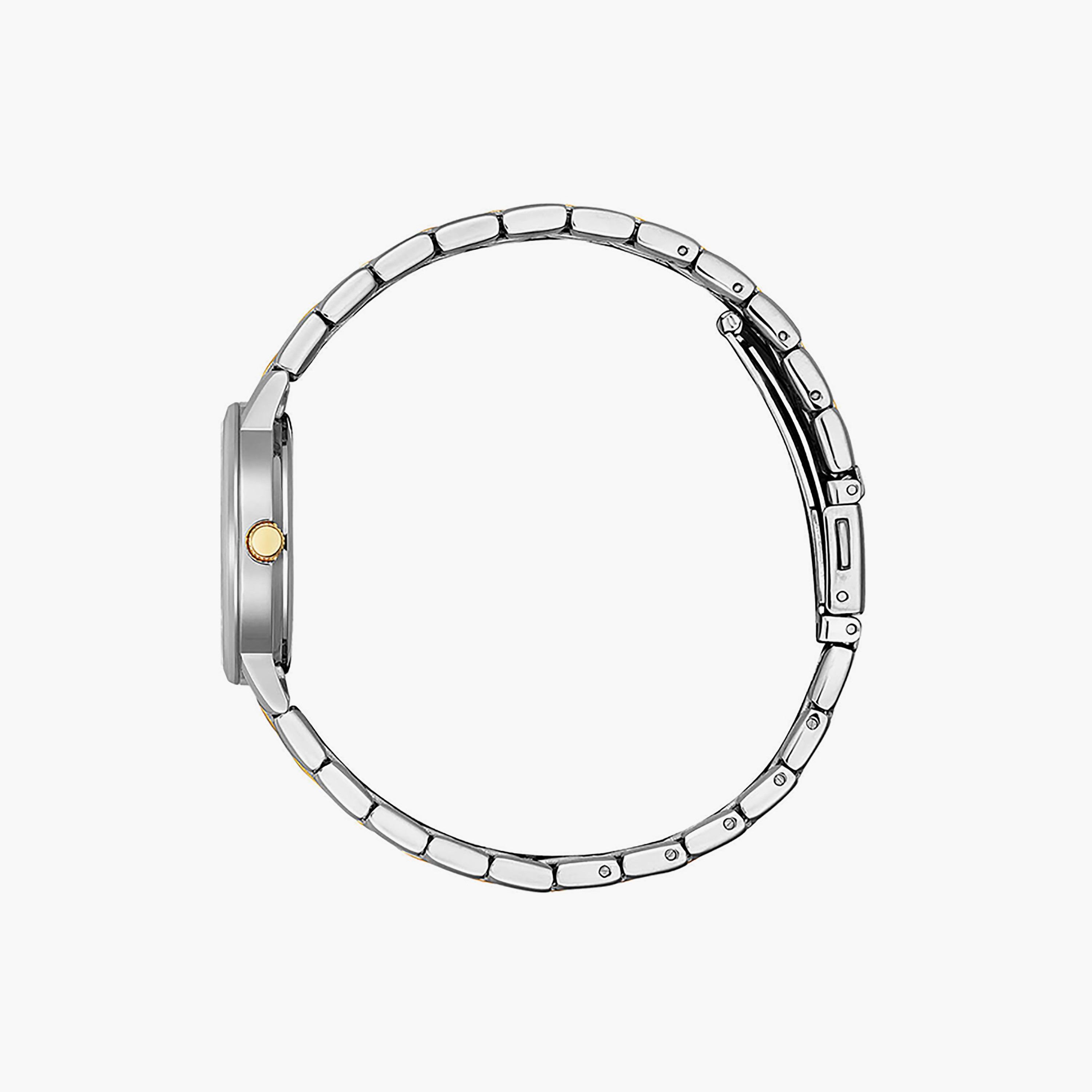 Citizen 28 MM Silver & Gold Analog Stainless Steel Strap Watch | EU6096-58L-women-watchesandjewellery-watches-image-2